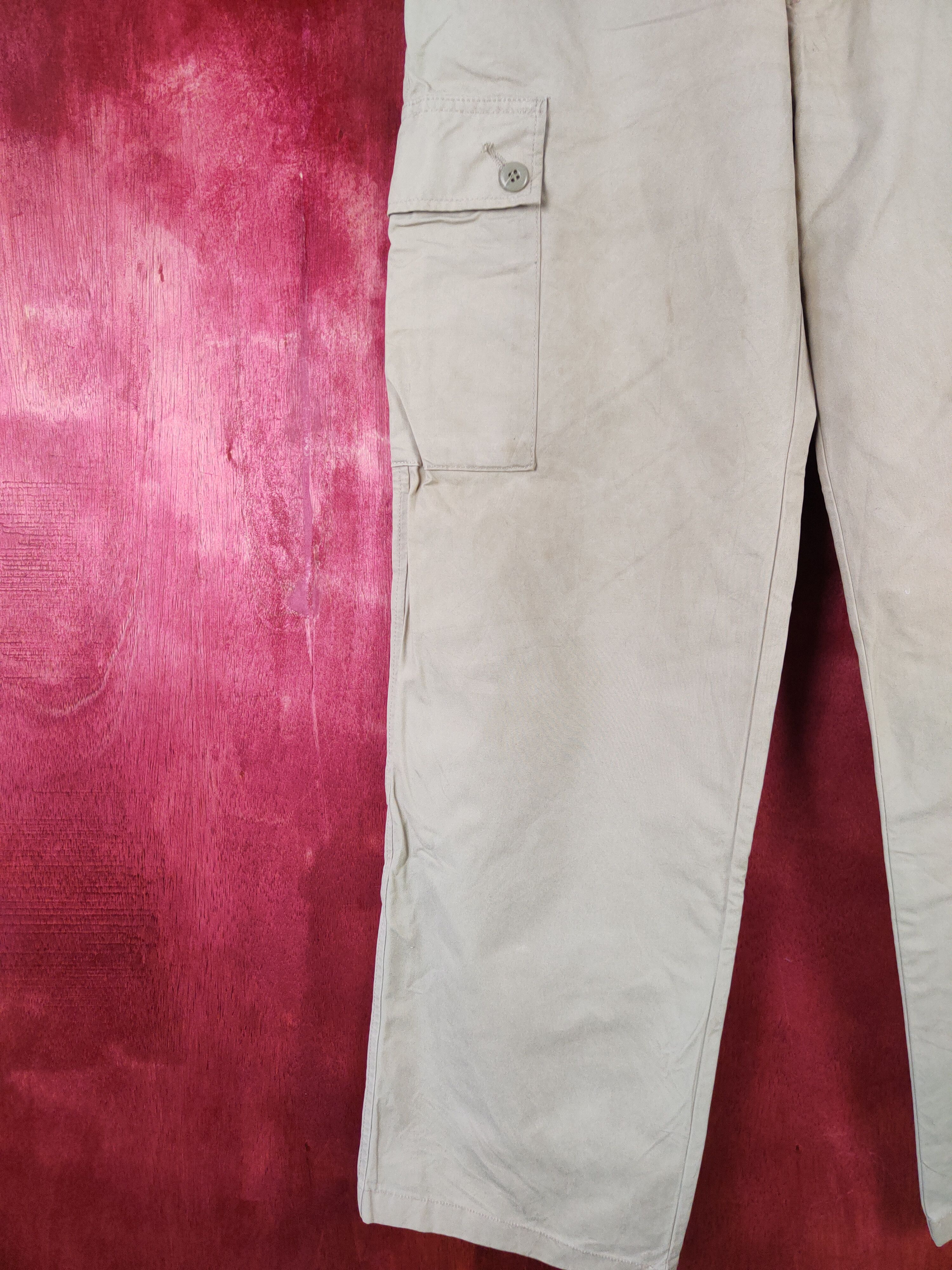 Japanese Brand × Vintage Unique Clothing Brown multi pocket tactical pant #4671 Size US 30 / EU 46 - 4 Thumbnail