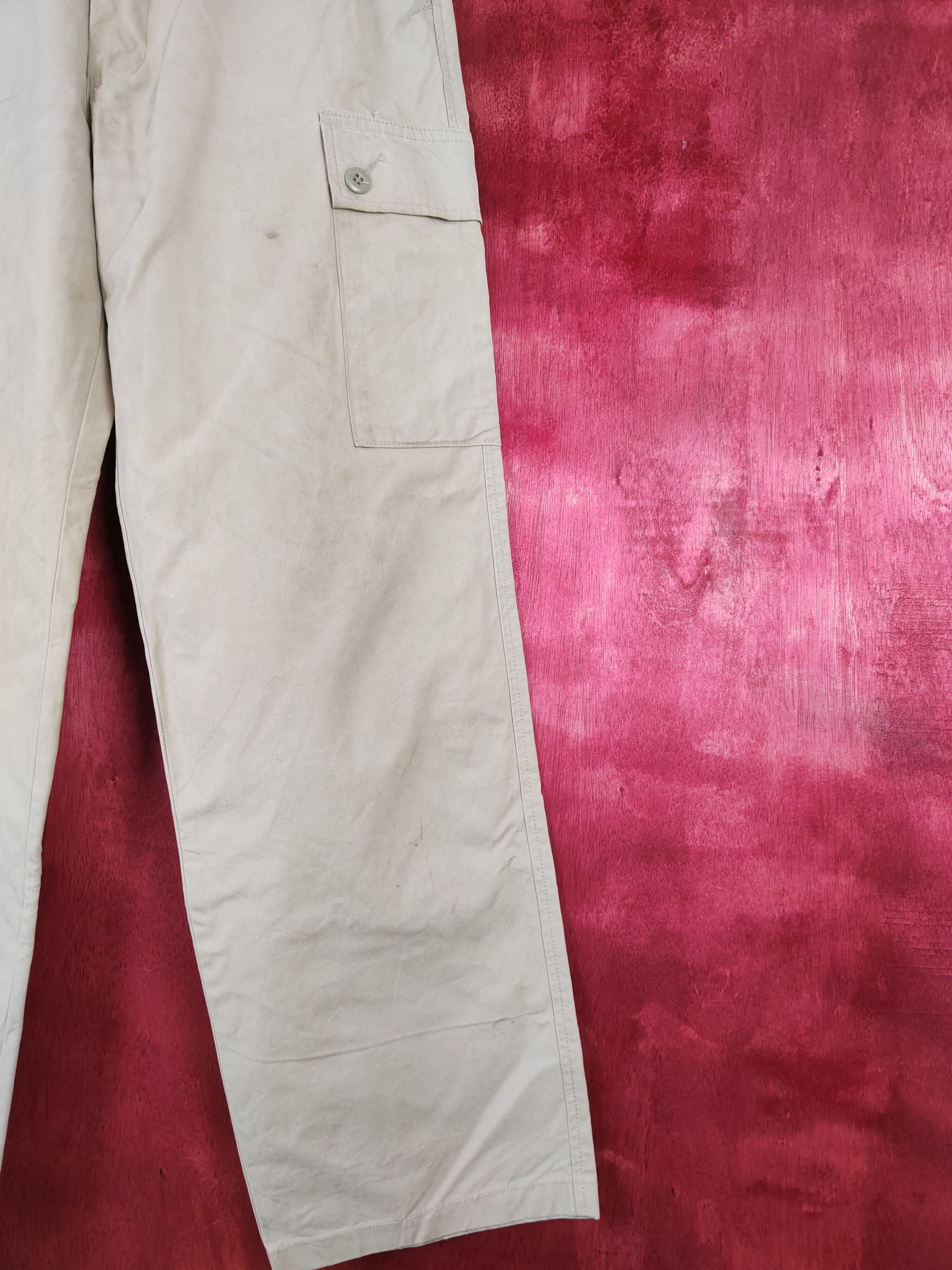 Japanese Brand × Vintage Unique Clothing Brown multi pocket tactical pant #4671 Size US 30 / EU 46 - 7 Thumbnail