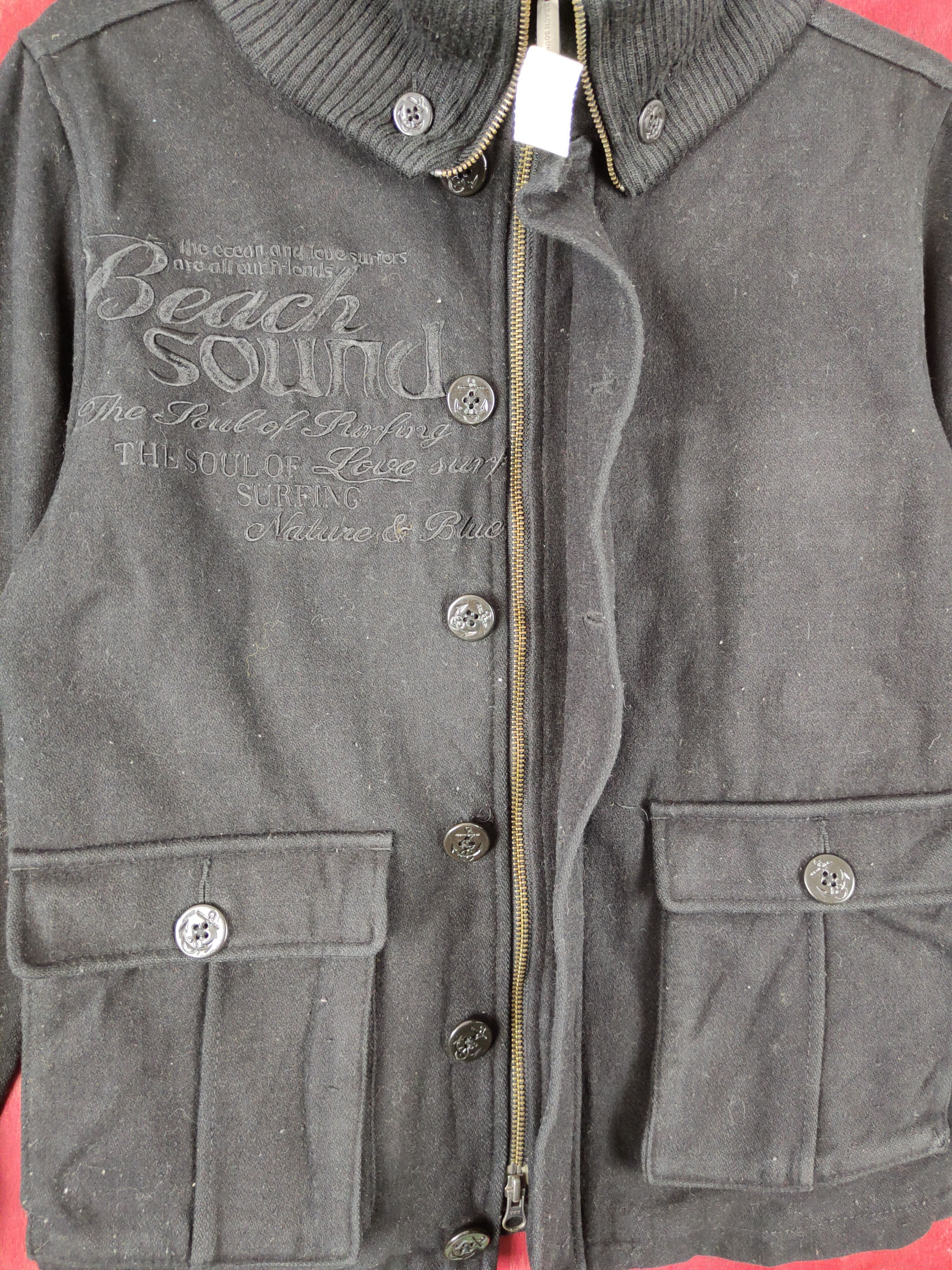 Japanese Brand × Seditionaries Beach Sound Black multi pocket Jacket #4345 Size US S / EU 44-46 / 1 - 3 Thumbnail