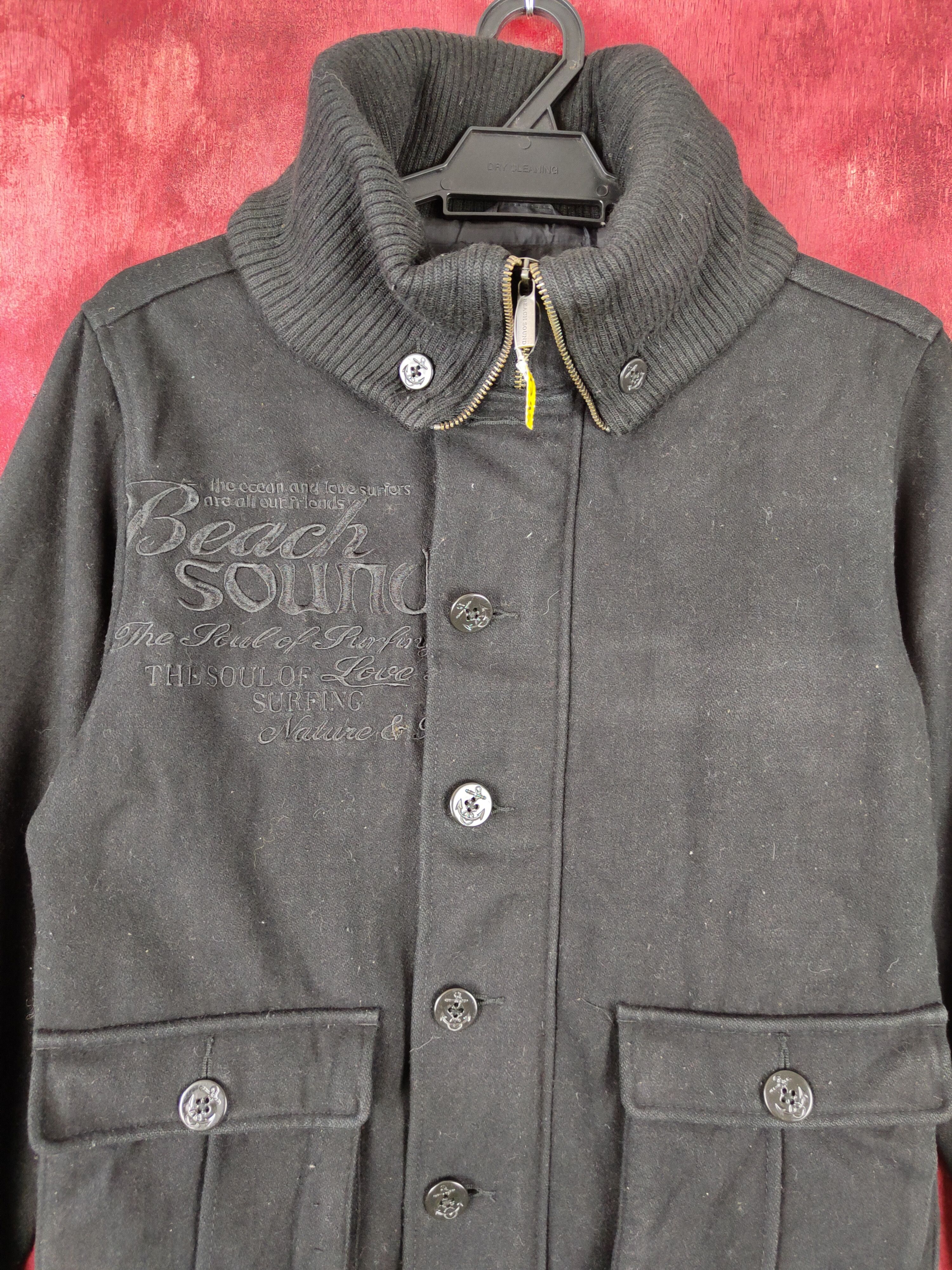 Japanese Brand × Seditionaries Beach Sound Black multi pocket Jacket #4345 Size US S / EU 44-46 / 1 - 2 Thumbnail