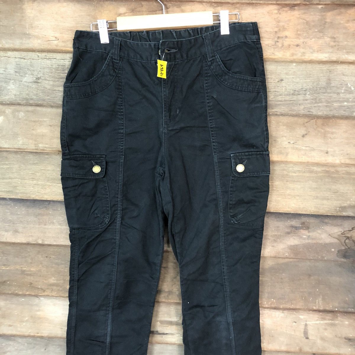 Japanese Brand Plymtere Dark blue multipocket tactical Cargo Pants #4464 Size US 30 / EU 46 - 2 Thumbnail