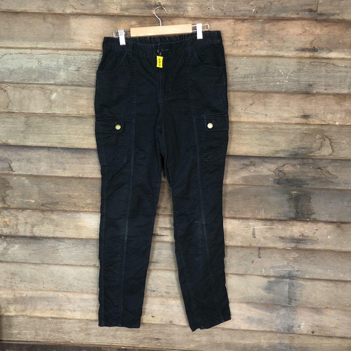 Japanese Brand Plymtere Dark blue multipocket tactical Cargo Pants #4464 Size US 30 / EU 46 - 1 Thumbnail