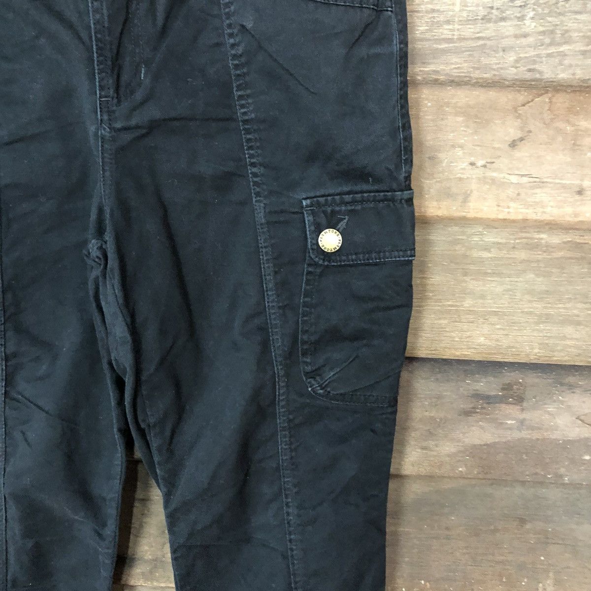 Japanese Brand Plymtere Dark blue multipocket tactical Cargo Pants #4464 Size US 30 / EU 46 - 7 Thumbnail