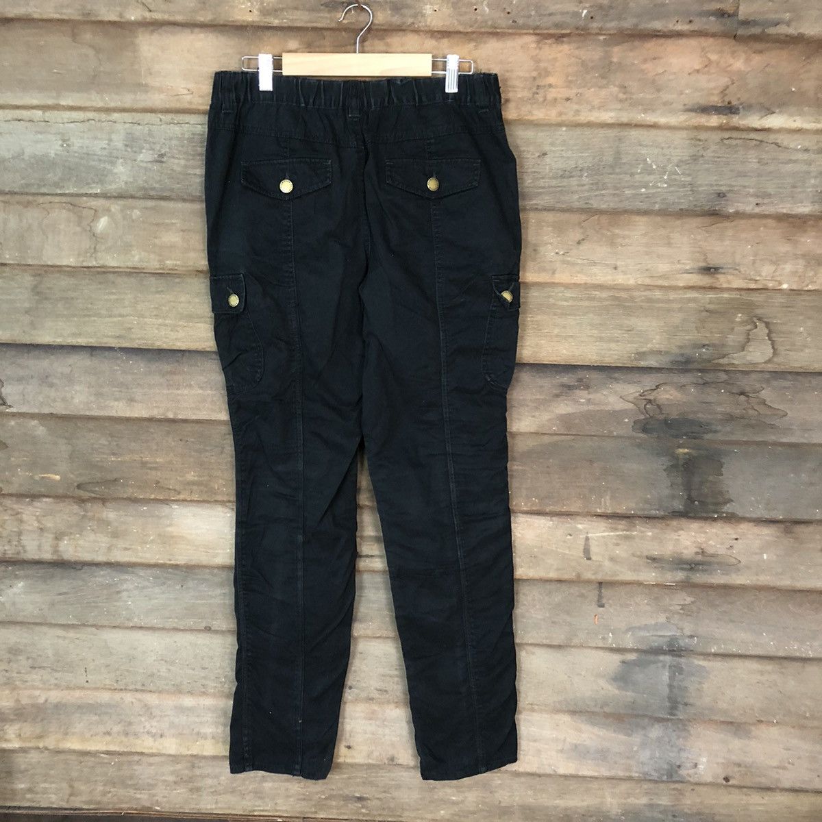 Japanese Brand Plymtere Dark blue multipocket tactical Cargo Pants #4464 Size US 30 / EU 46 - 11 Thumbnail
