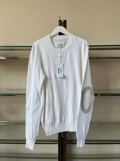 Maison Margiela Elbow Patch Crewneck | Grailed