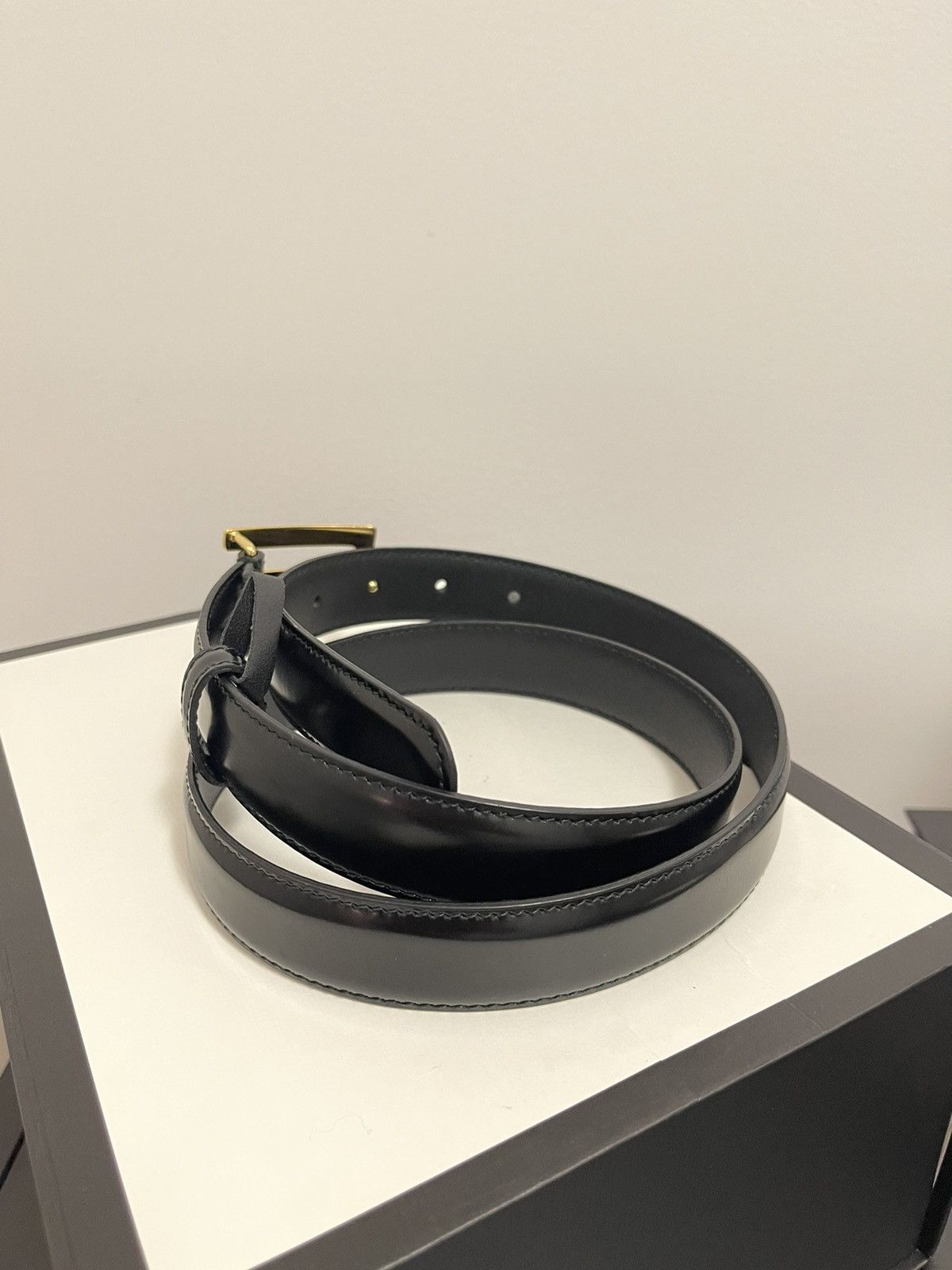 Gucci Gucci Square G Buckle Belt Size 30 - 4 Thumbnail