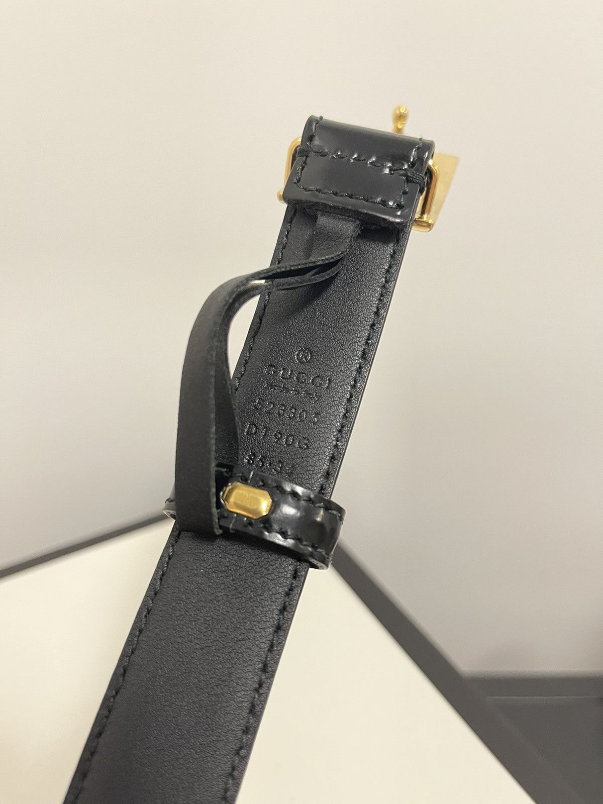 Gucci Gucci Square G Buckle Belt Size 30 - 5 Thumbnail