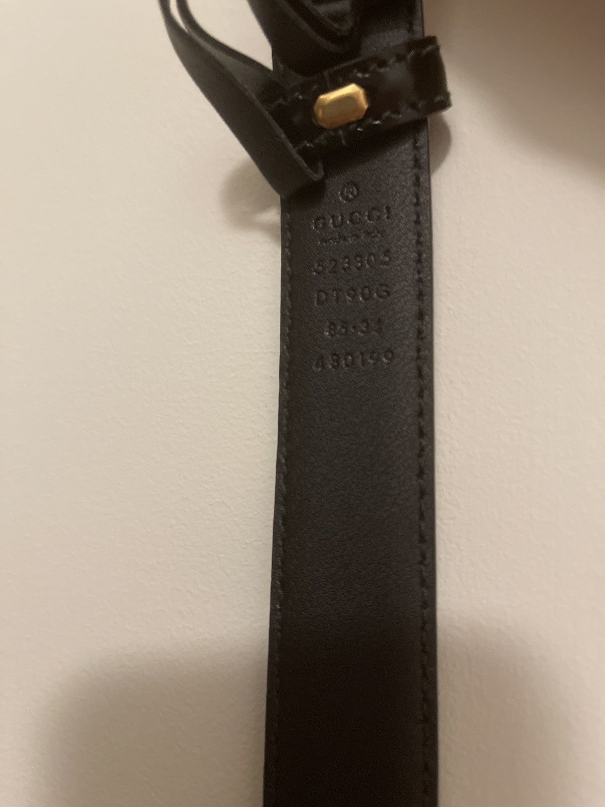 Gucci Gucci Square G Buckle Belt Size 30 - 7 Thumbnail