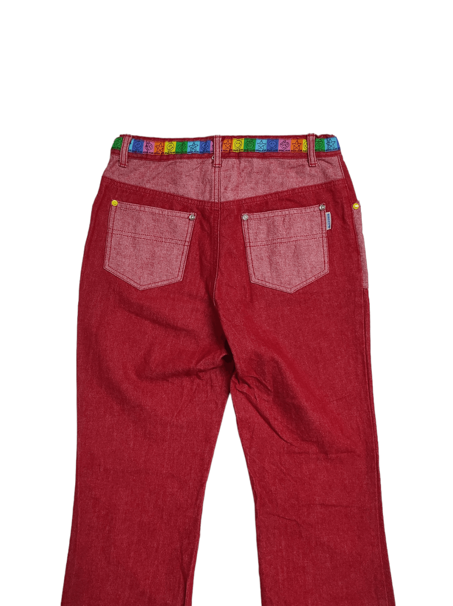Angel Blue Angel Blue Girl denim high rise Peter Max trousers Size 27" / US 4 / IT 40 - 12 Thumbnail