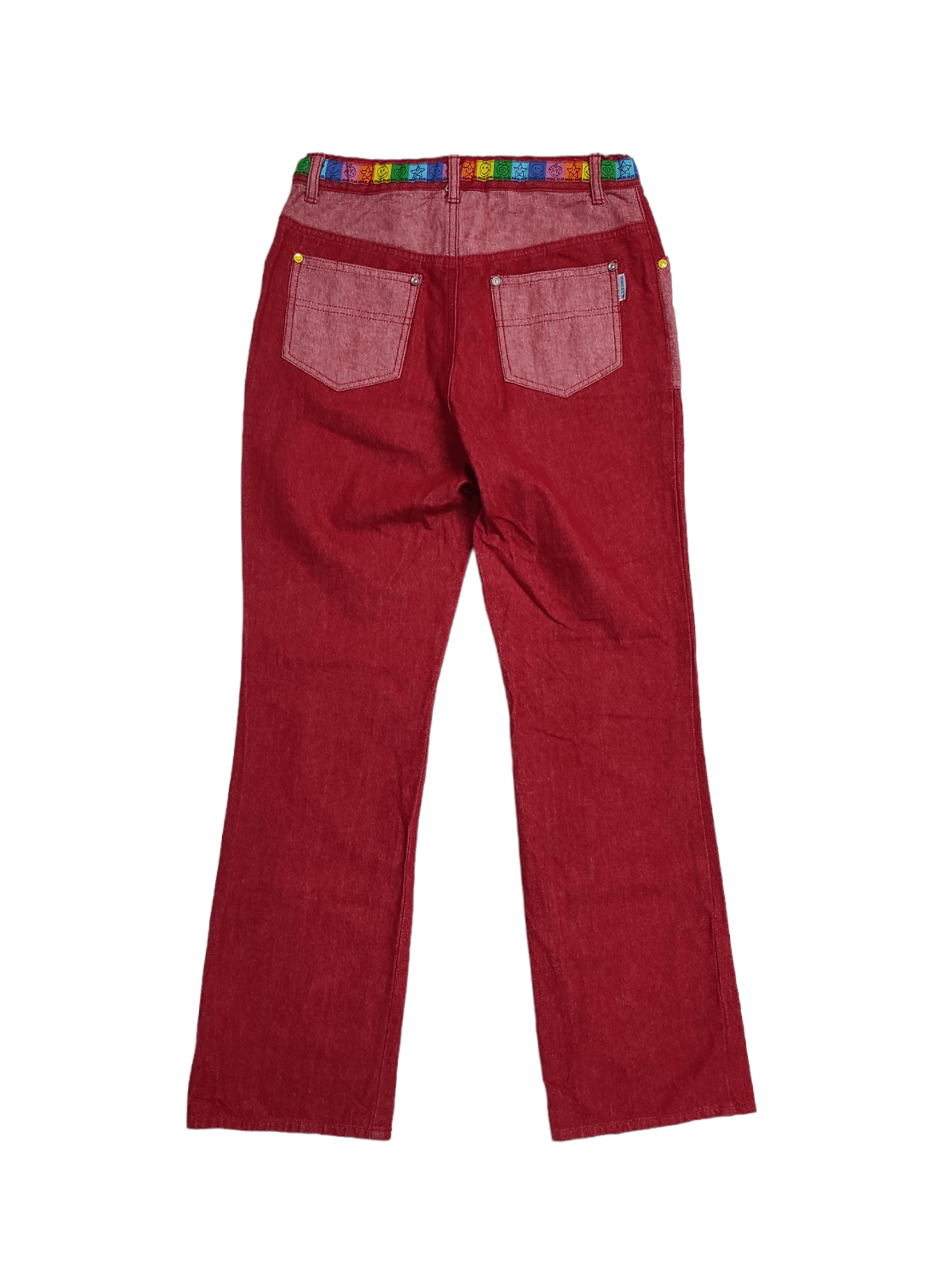 Angel Blue Angel Blue Girl denim high rise Peter Max trousers Size 27" / US 4 / IT 40 - 2 Thumbnail