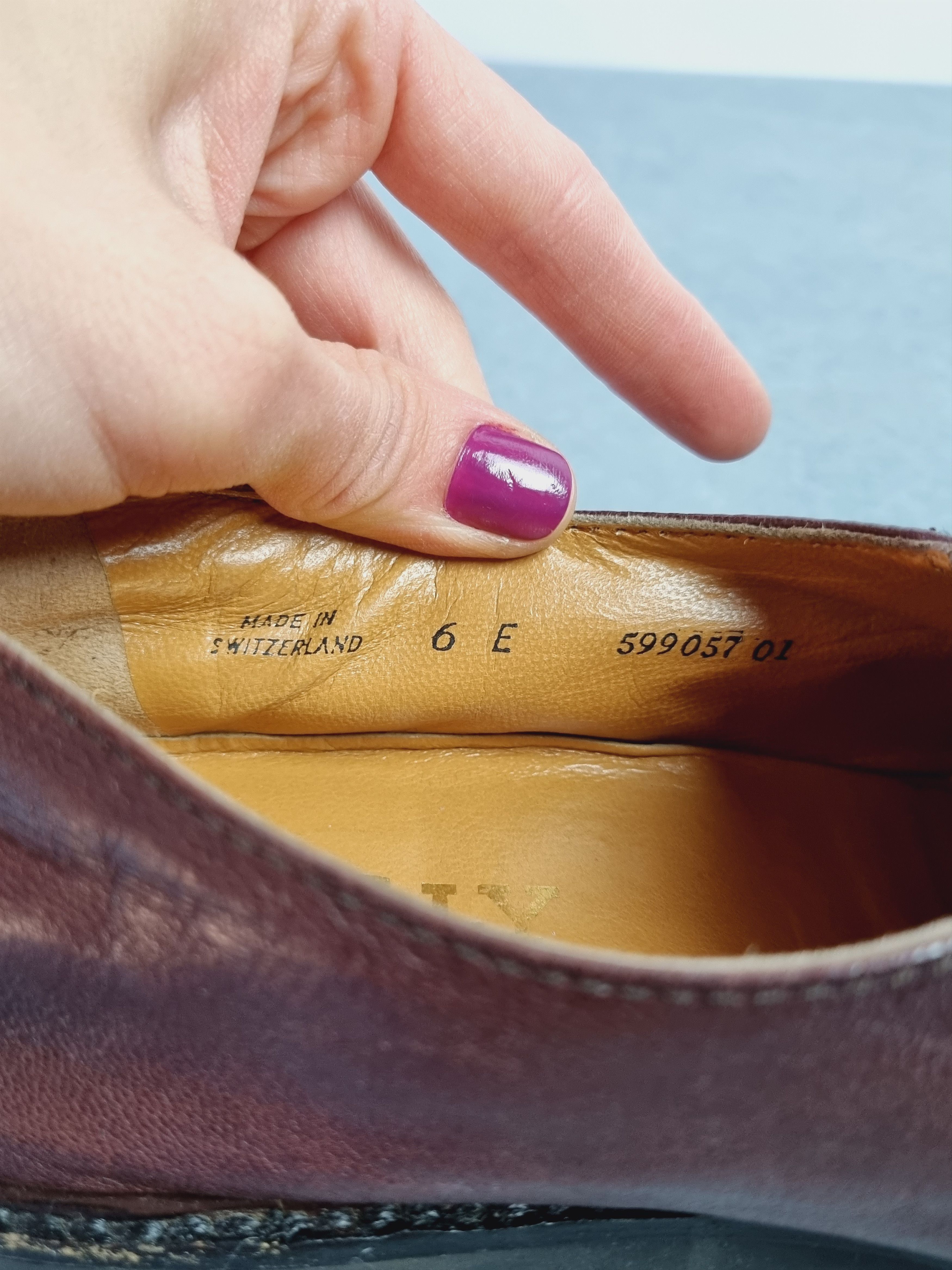 Bally × Vintage BALLY of Switzerland Leather Loafers Colmar Moc Toe Size US 6 / EU 39 - 10 Thumbnail