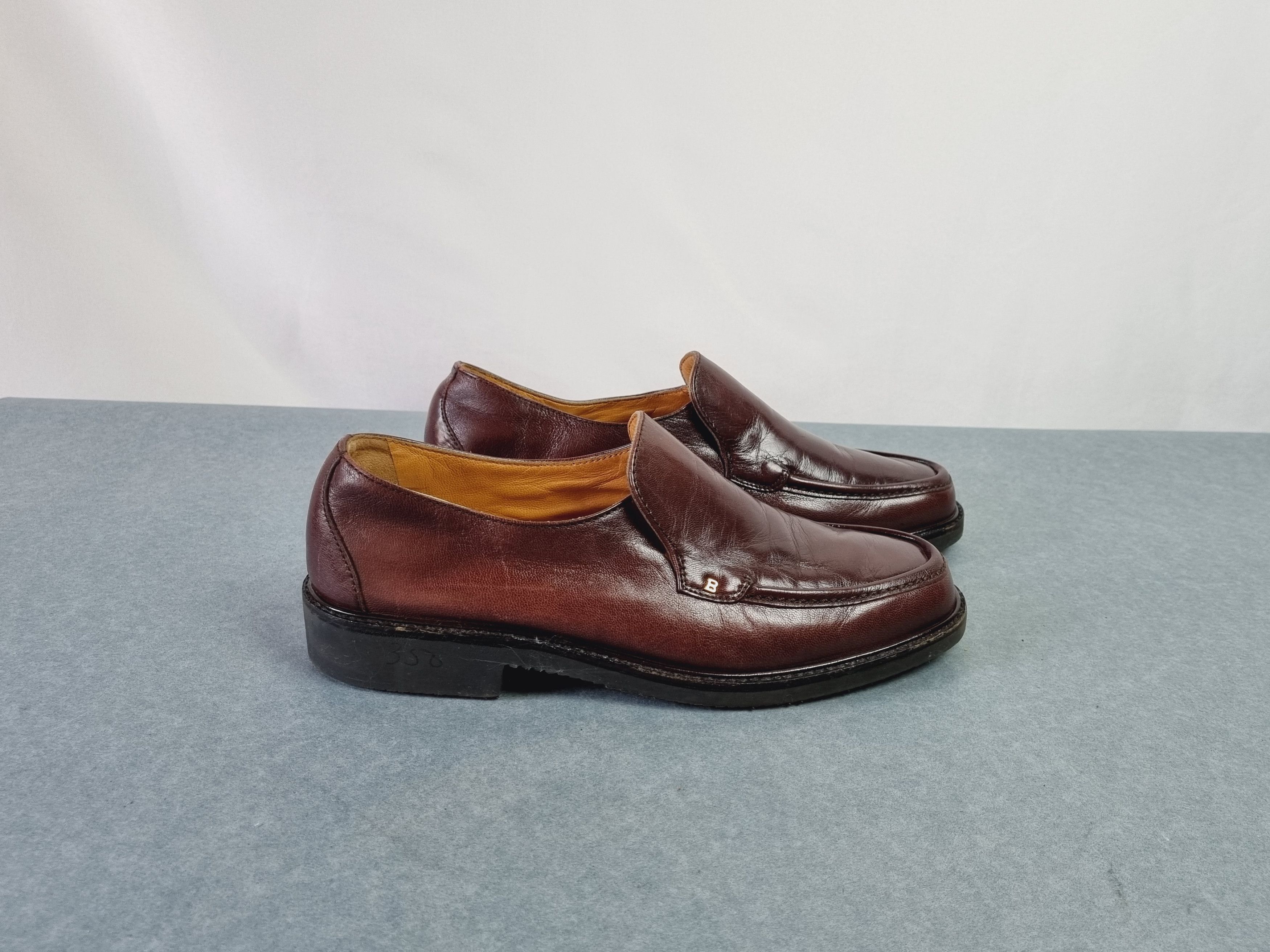 Bally × Vintage BALLY of Switzerland Leather Loafers Colmar Moc Toe Size US 6 / EU 39 - 4 Thumbnail