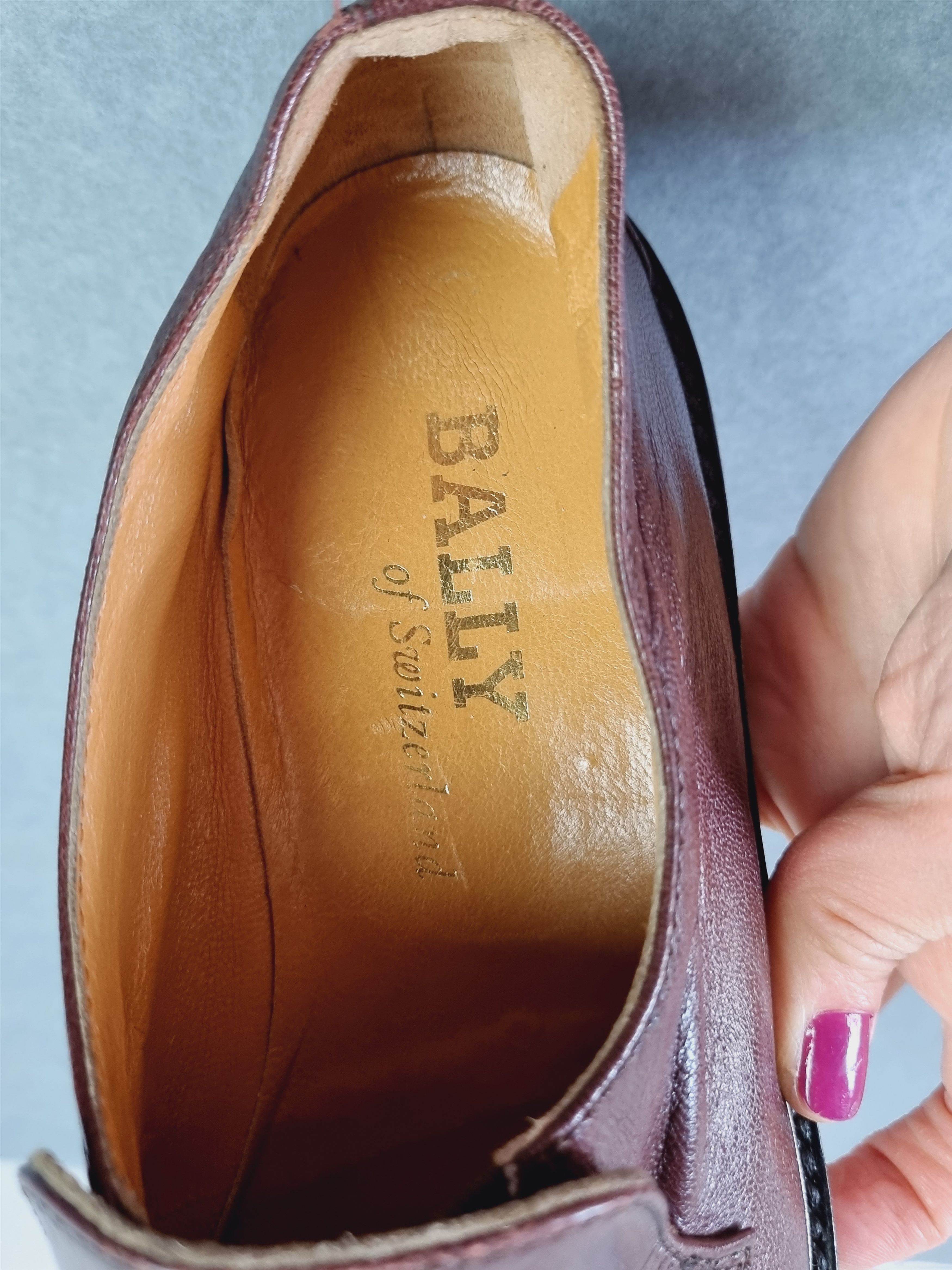 Bally × Vintage BALLY of Switzerland Leather Loafers Colmar Moc Toe Size US 6 / EU 39 - 5 Thumbnail