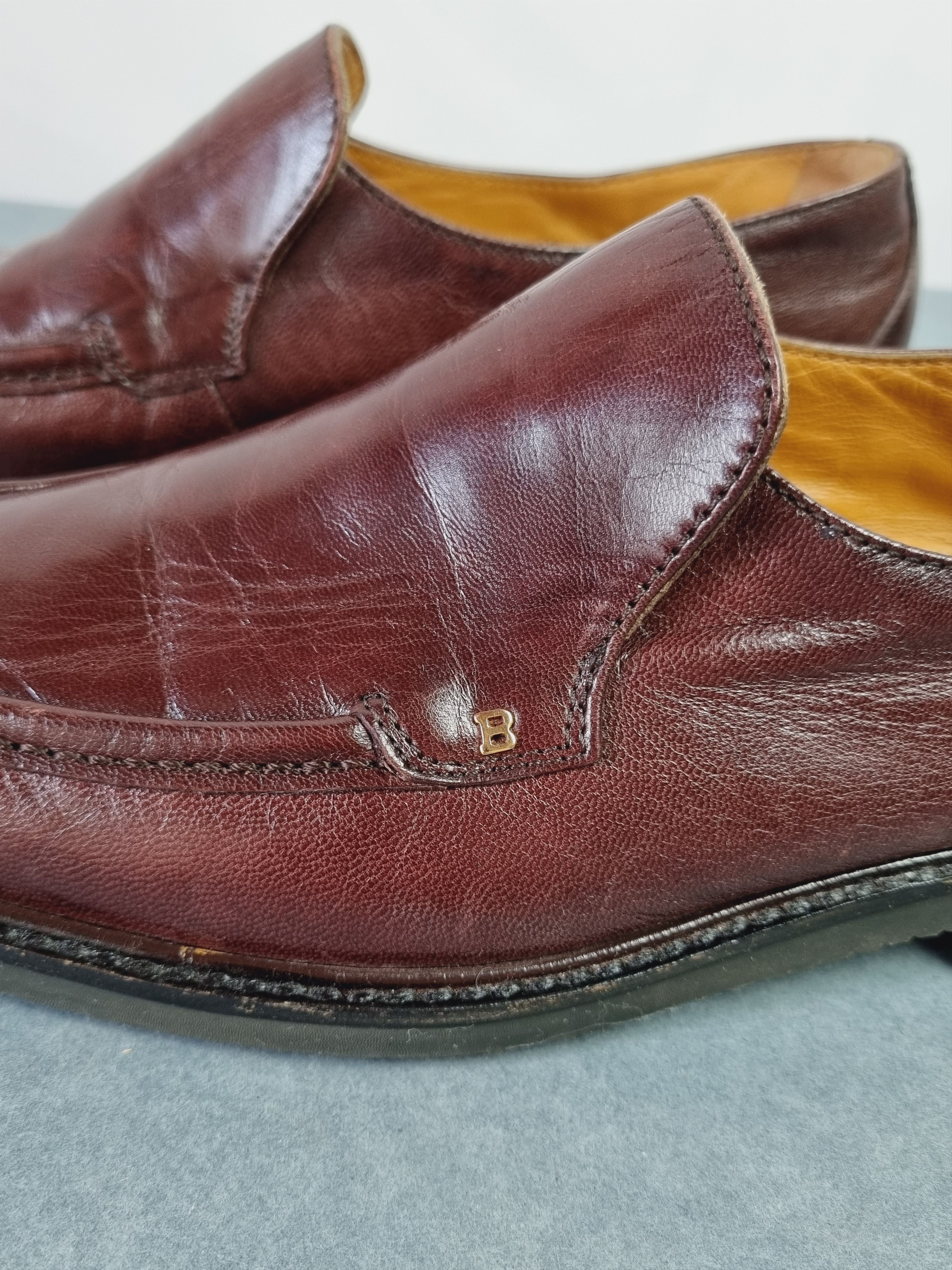 Bally × Vintage BALLY of Switzerland Leather Loafers Colmar Moc Toe Size US 6 / EU 39 - 21 Thumbnail