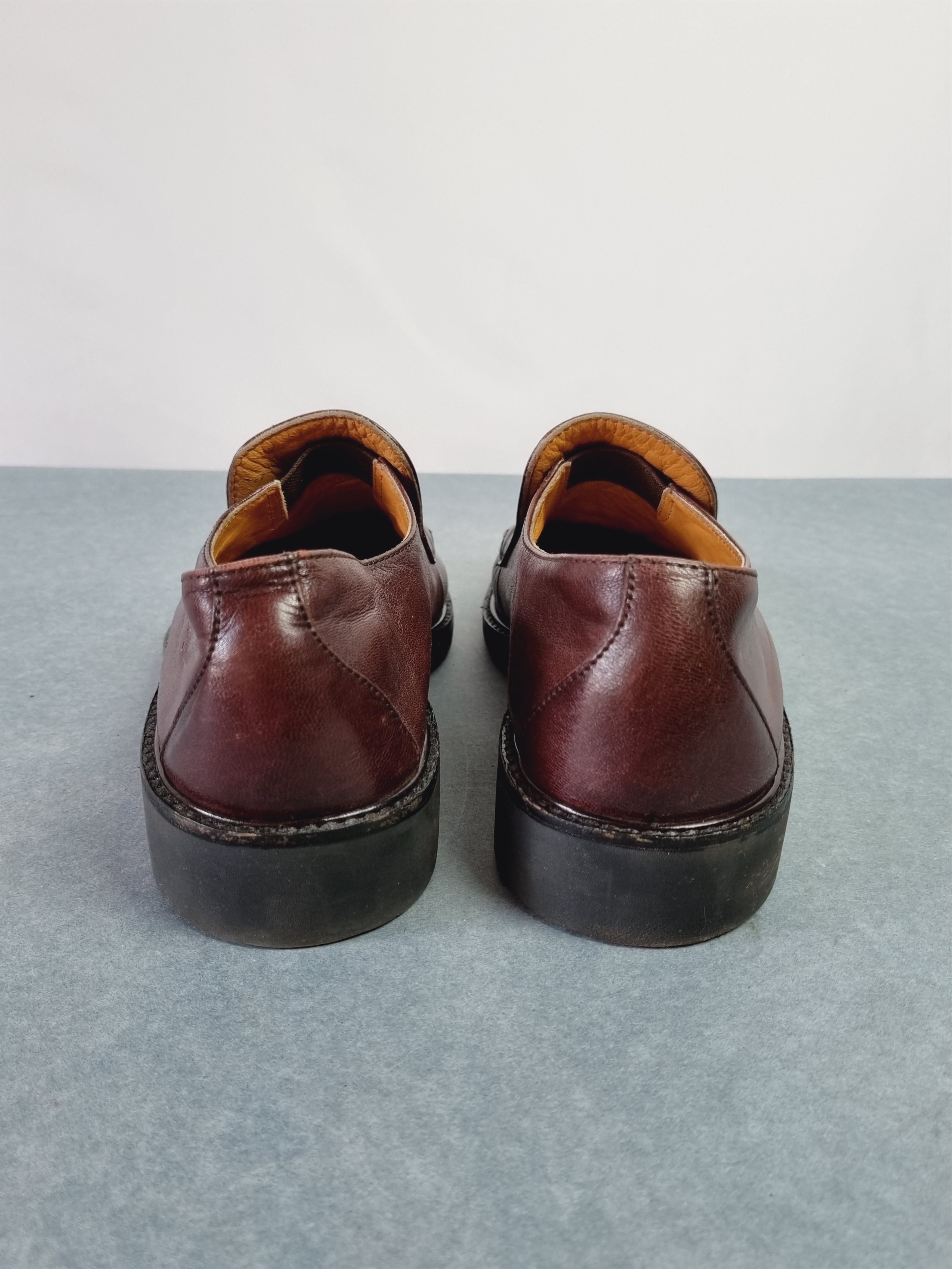 Bally × Vintage BALLY of Switzerland Leather Loafers Colmar Moc Toe Size US 6 / EU 39 - 7 Thumbnail