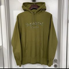 Supreme multicolor classic deals logo hoodie