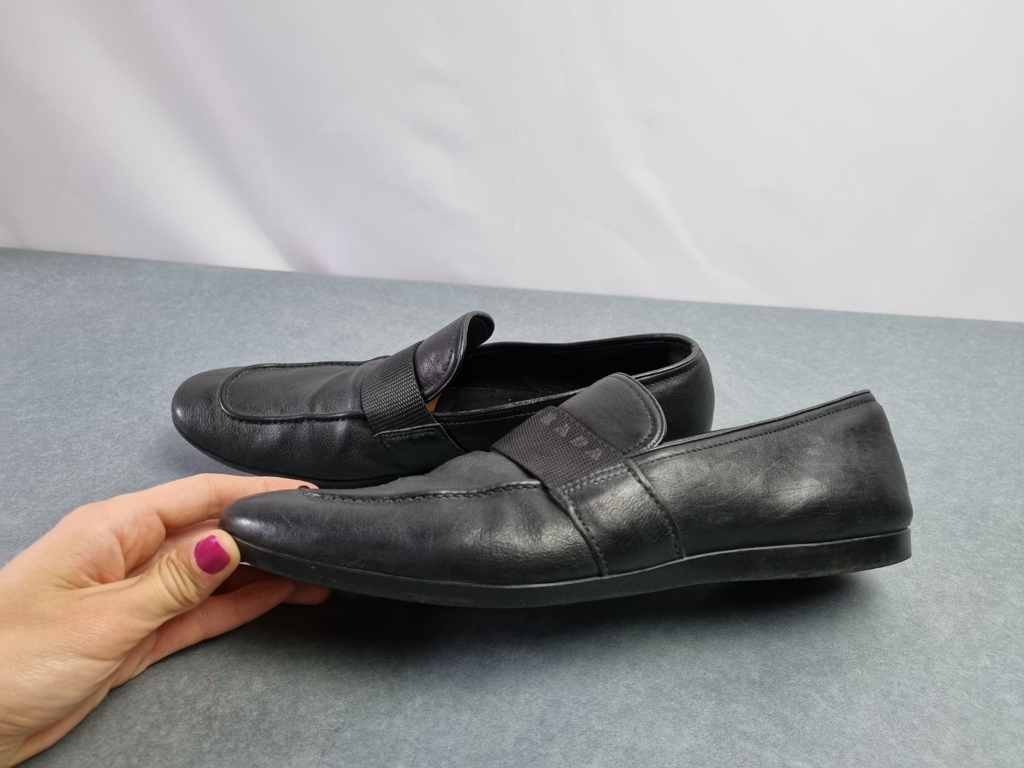Leather × Prada Prada Leather Shoes Size US 7 / EU 40 - 11 Thumbnail
