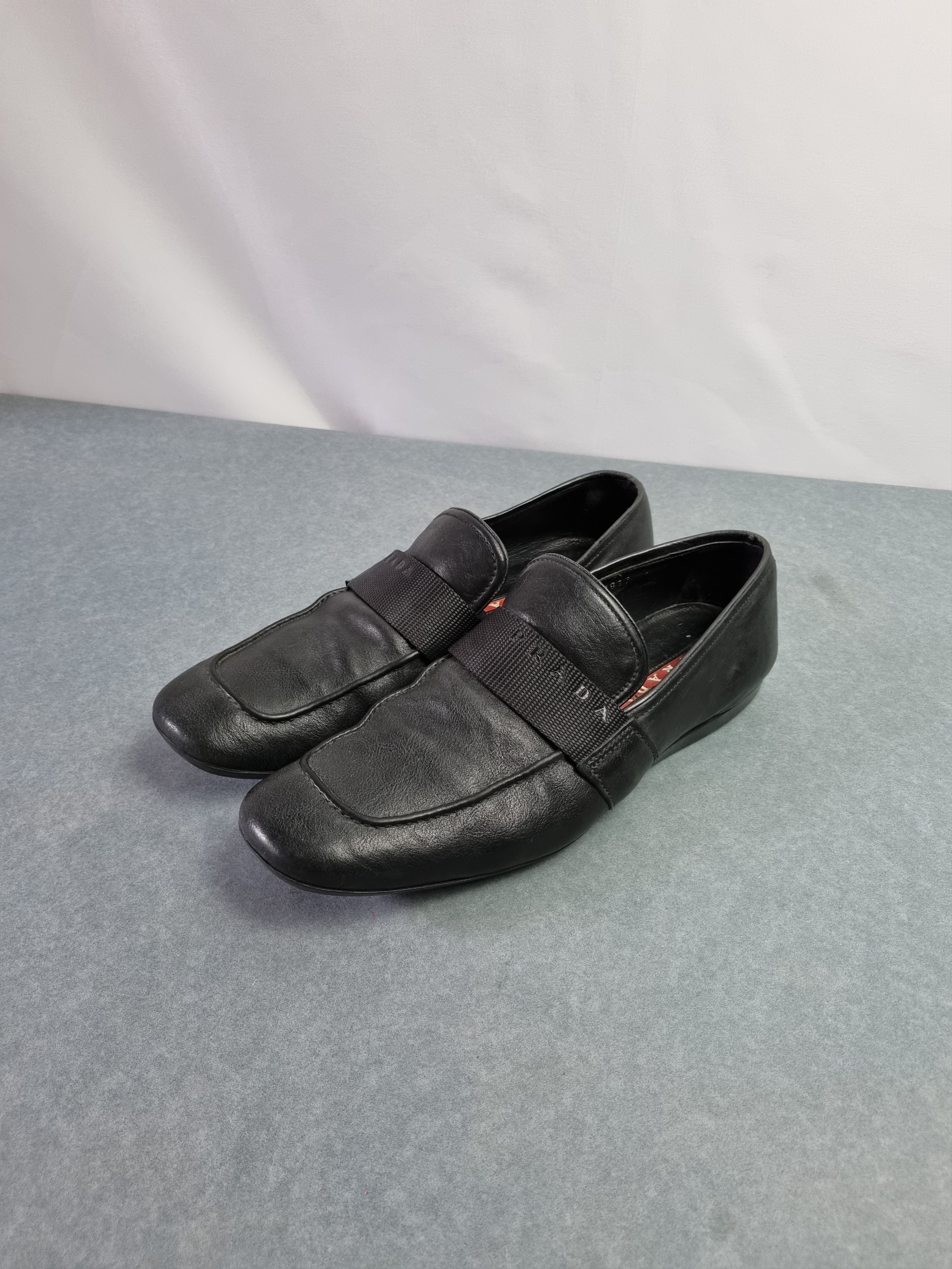 Leather × Prada Prada Leather Shoes Size US 7 / EU 40 - 13 Thumbnail