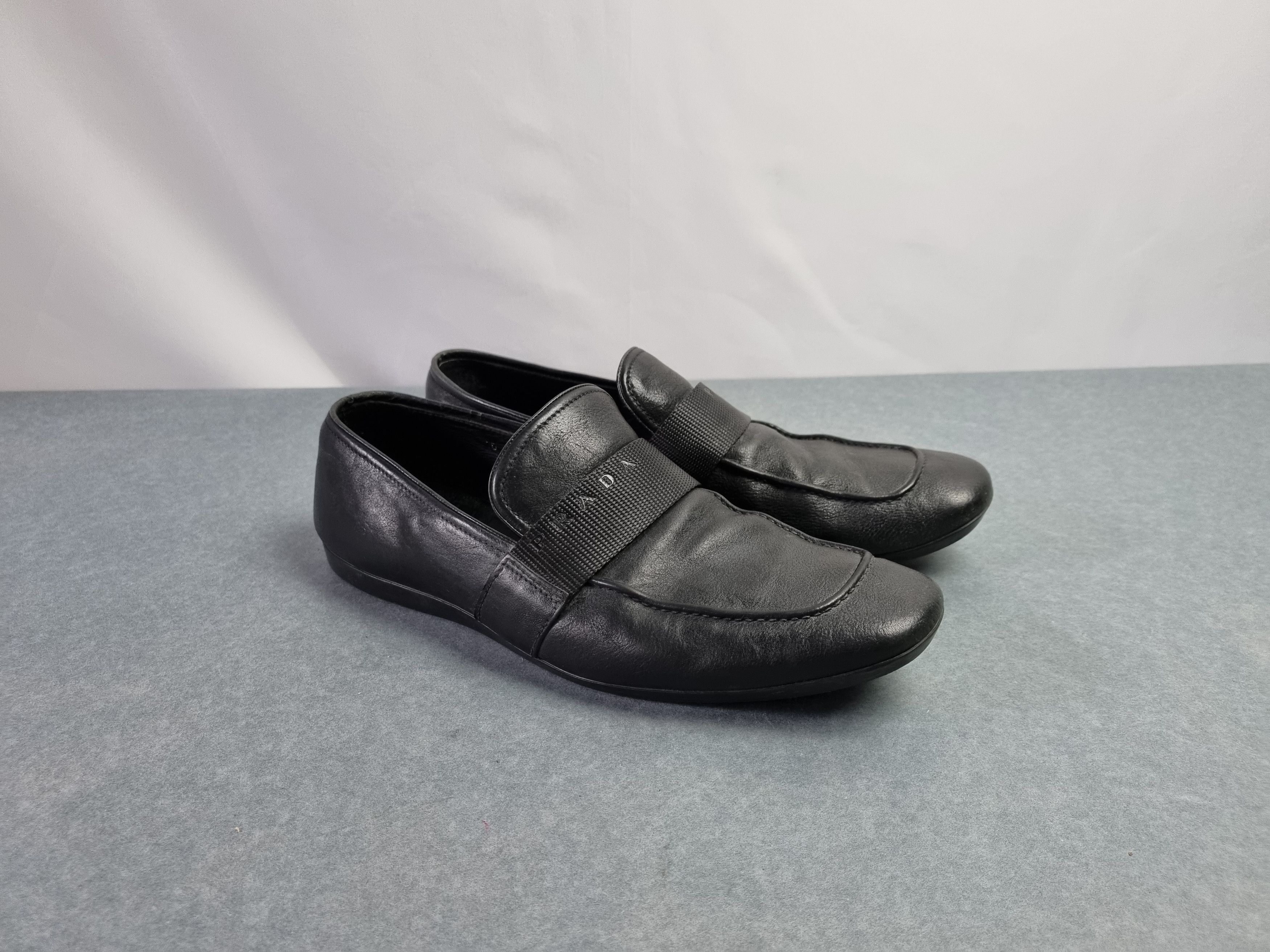 Leather × Prada Prada Leather Shoes Size US 7 / EU 40 - 1 Thumbnail