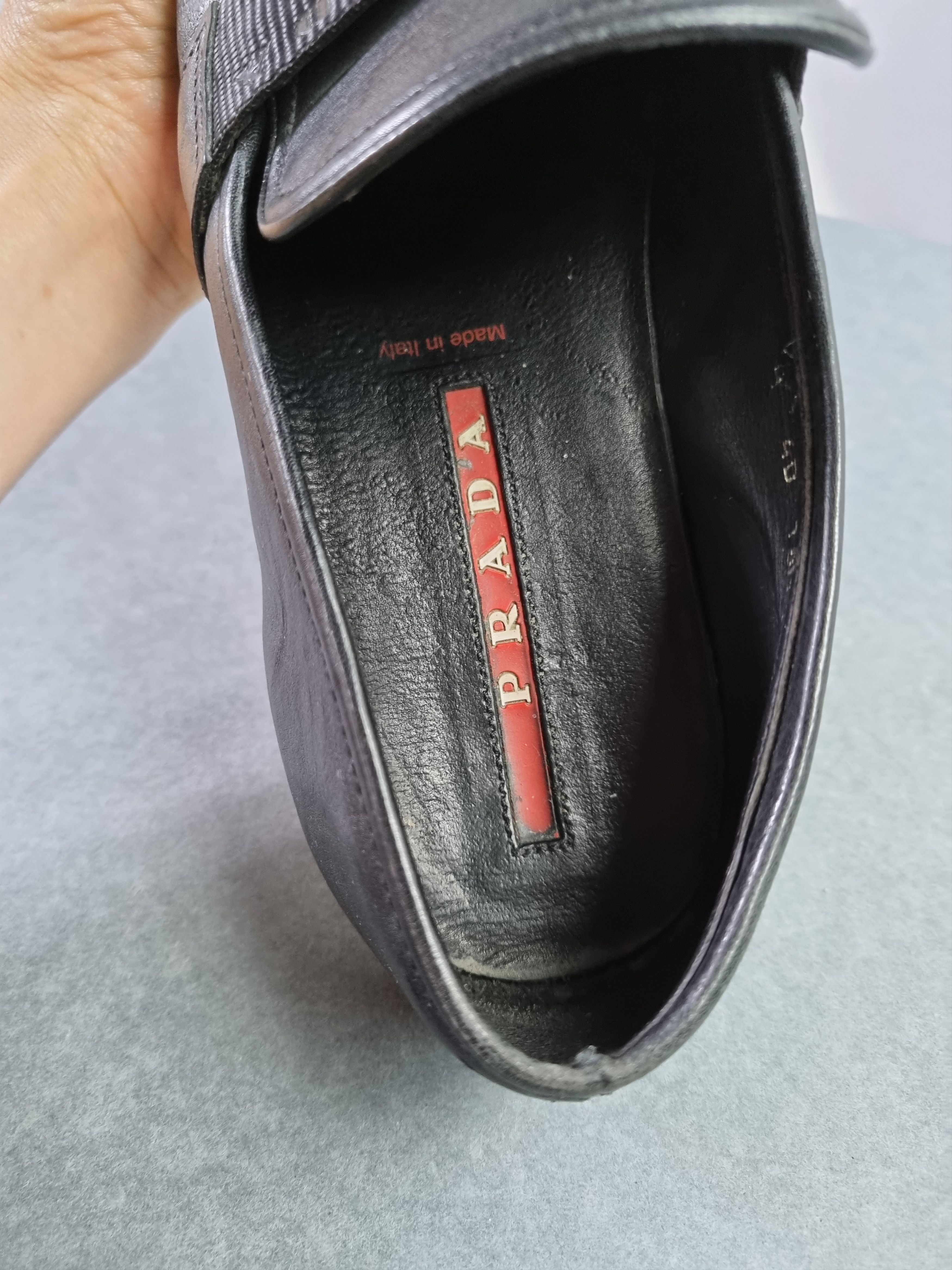 Leather × Prada Prada Leather Shoes Size US 7 / EU 40 - 8 Thumbnail