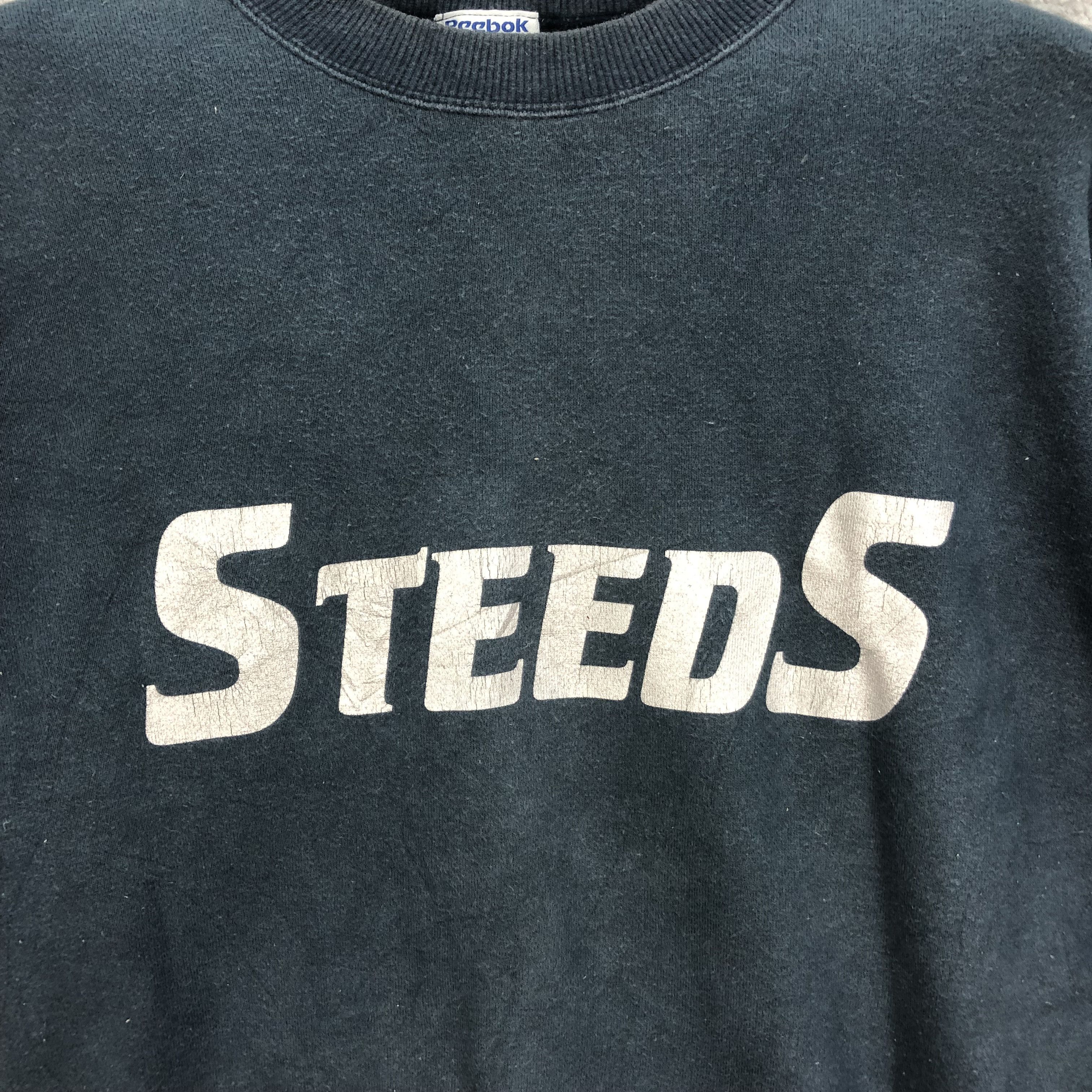 Reebok VINTAGE STEEDS BIG LOGO REEBOK SWEATSHIRTS #5162-176 Size US L / EU 52-54 / 3 - 3 Thumbnail