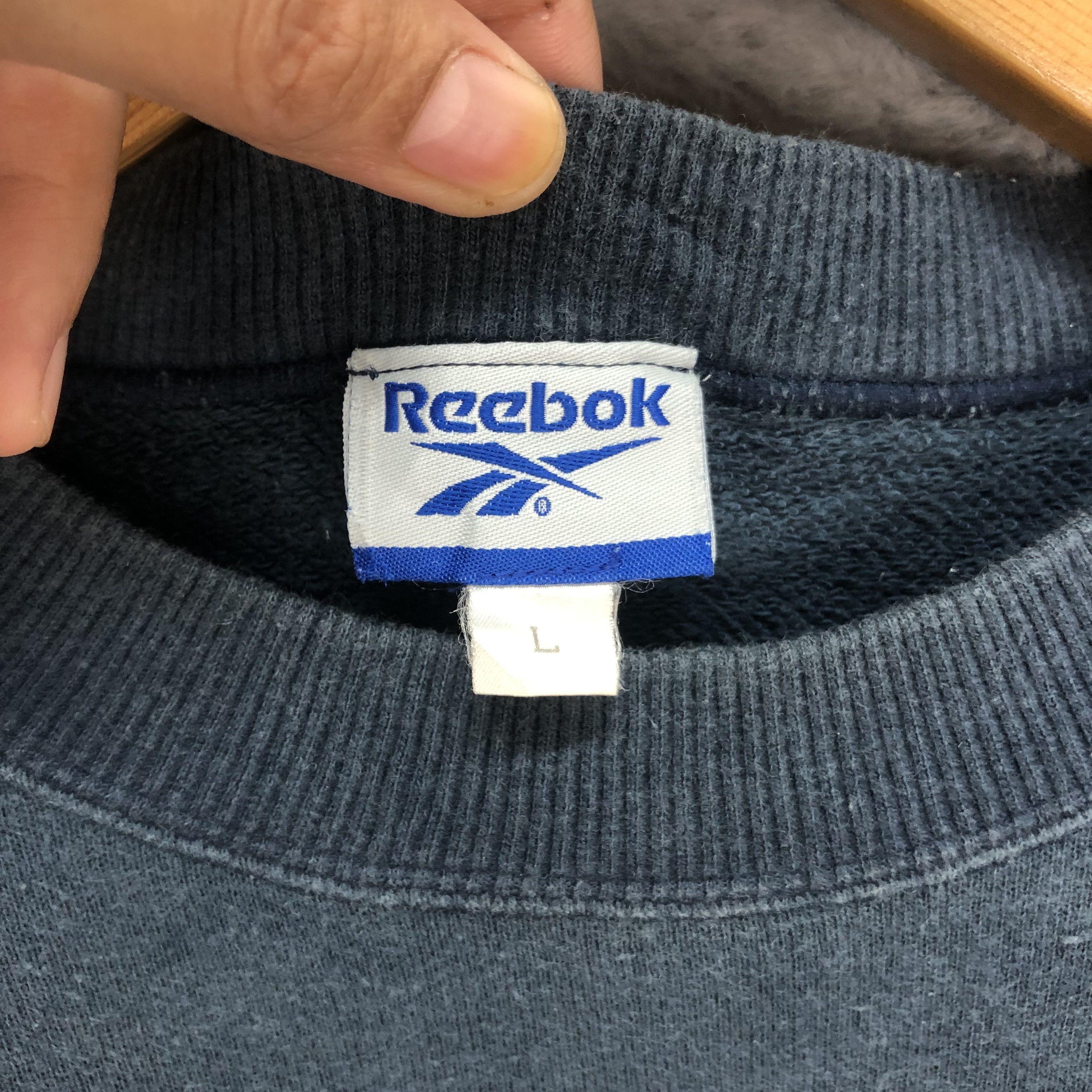 Reebok VINTAGE STEEDS BIG LOGO REEBOK SWEATSHIRTS #5162-176 Size US L / EU 52-54 / 3 - 7 Thumbnail