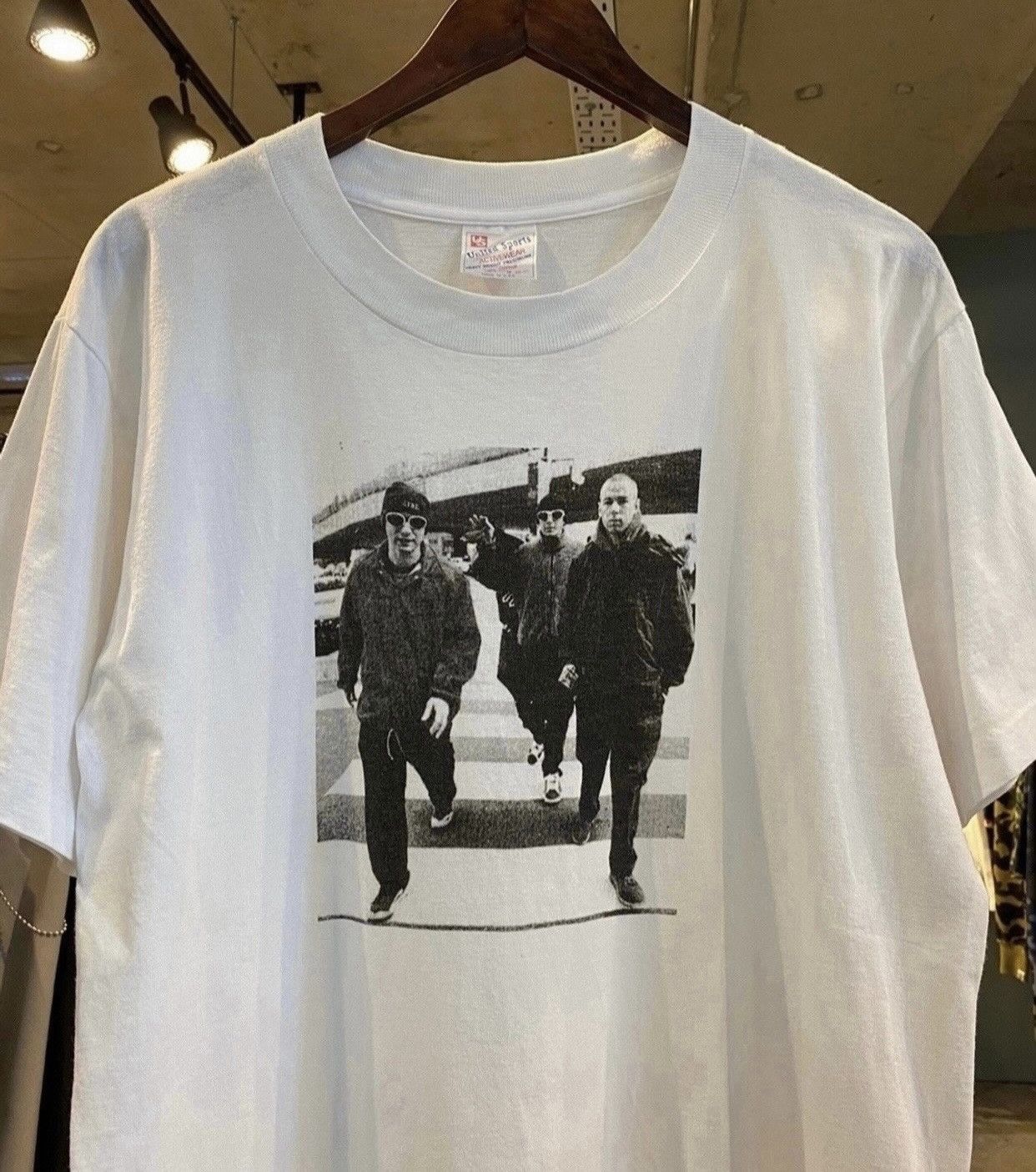 Vintage 90s Beastie Boys Photo Print Rap Tee