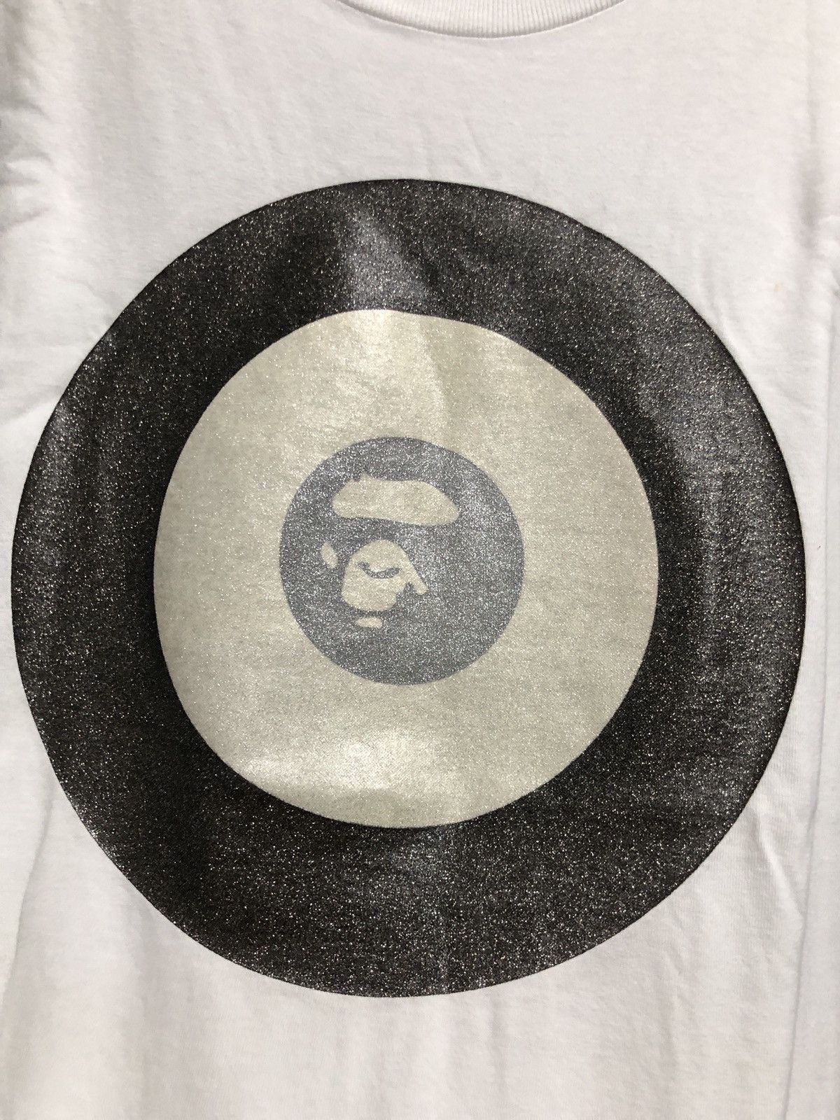 Bape Og Circa 2000 A Bathing Ape Target Glitter Print Tee Size US L / EU 52-54 / 3 - 7 Thumbnail