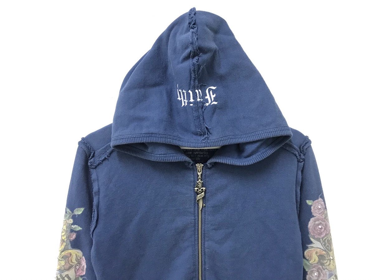 Ed Hardy × Faith Connexion 💥SS02 FAITH CONNEXTION x ED HARDY Tattoo Sweater Hoodie Size S / US 4 / IT 40 - 4 Thumbnail