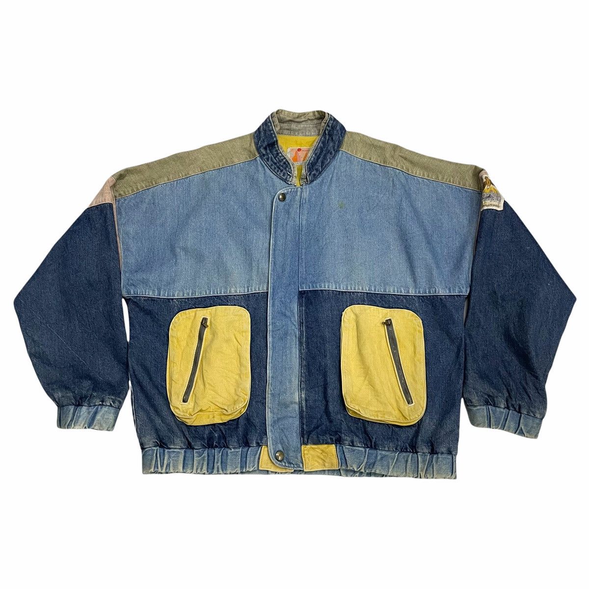 O'Neill × Vintage 💥 90s ONEILL TACTICAL BOMBER BIG POCKET JACKET Size US L / EU 52-54 / 3 - 1 Thumbnail