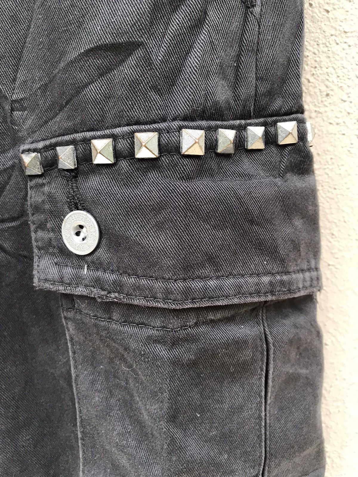 Hysteric Glamour × Seditionaries Hysteric glamour army cargo 8 pocket punk stud pants Size US 27 - 5 Thumbnail