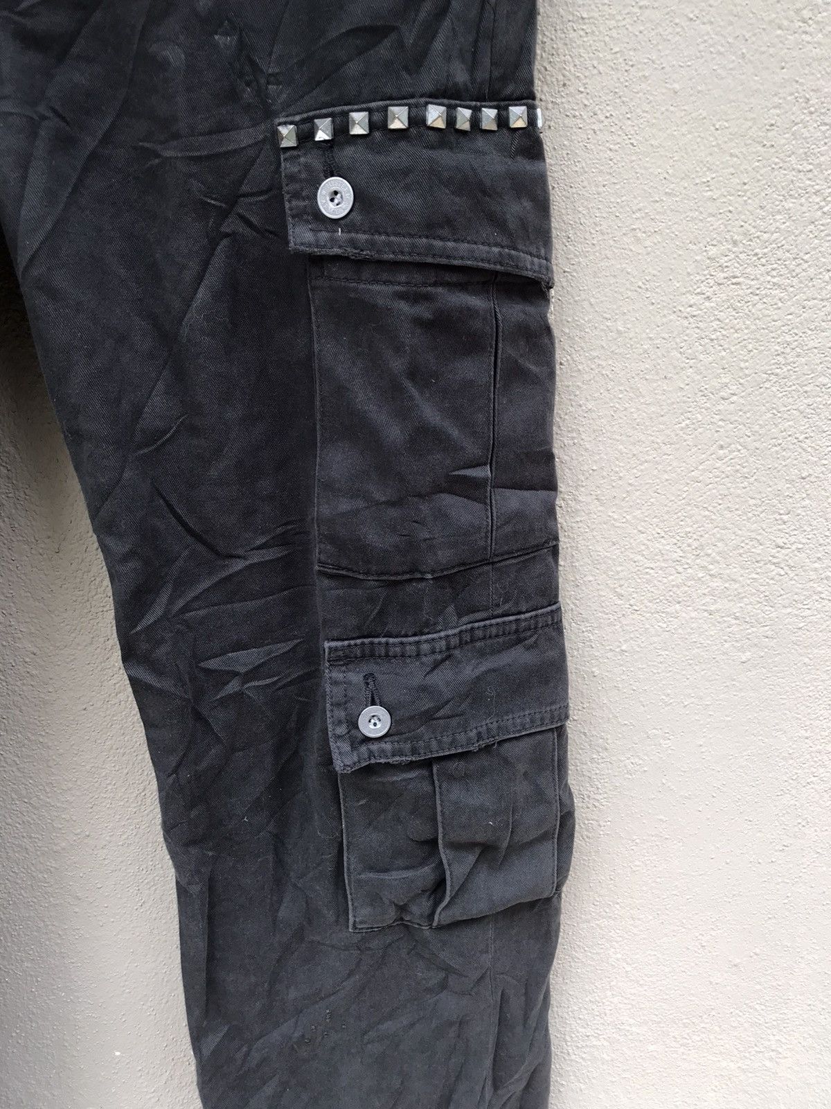 Hysteric Glamour × Seditionaries Hysteric glamour army cargo 8 pocket punk stud pants Size US 27 - 2 Thumbnail