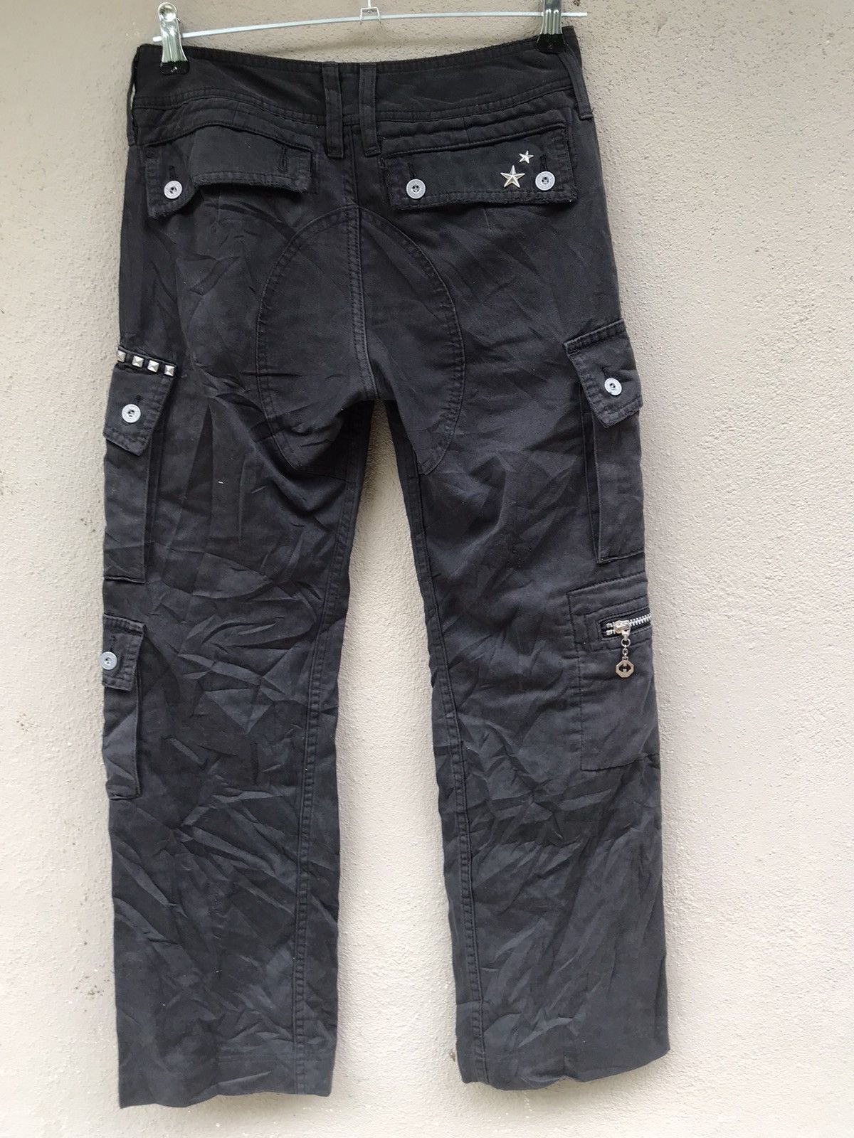 Hysteric Glamour × Seditionaries Hysteric glamour army cargo 8 pocket punk stud pants Size US 27 - 8 Thumbnail
