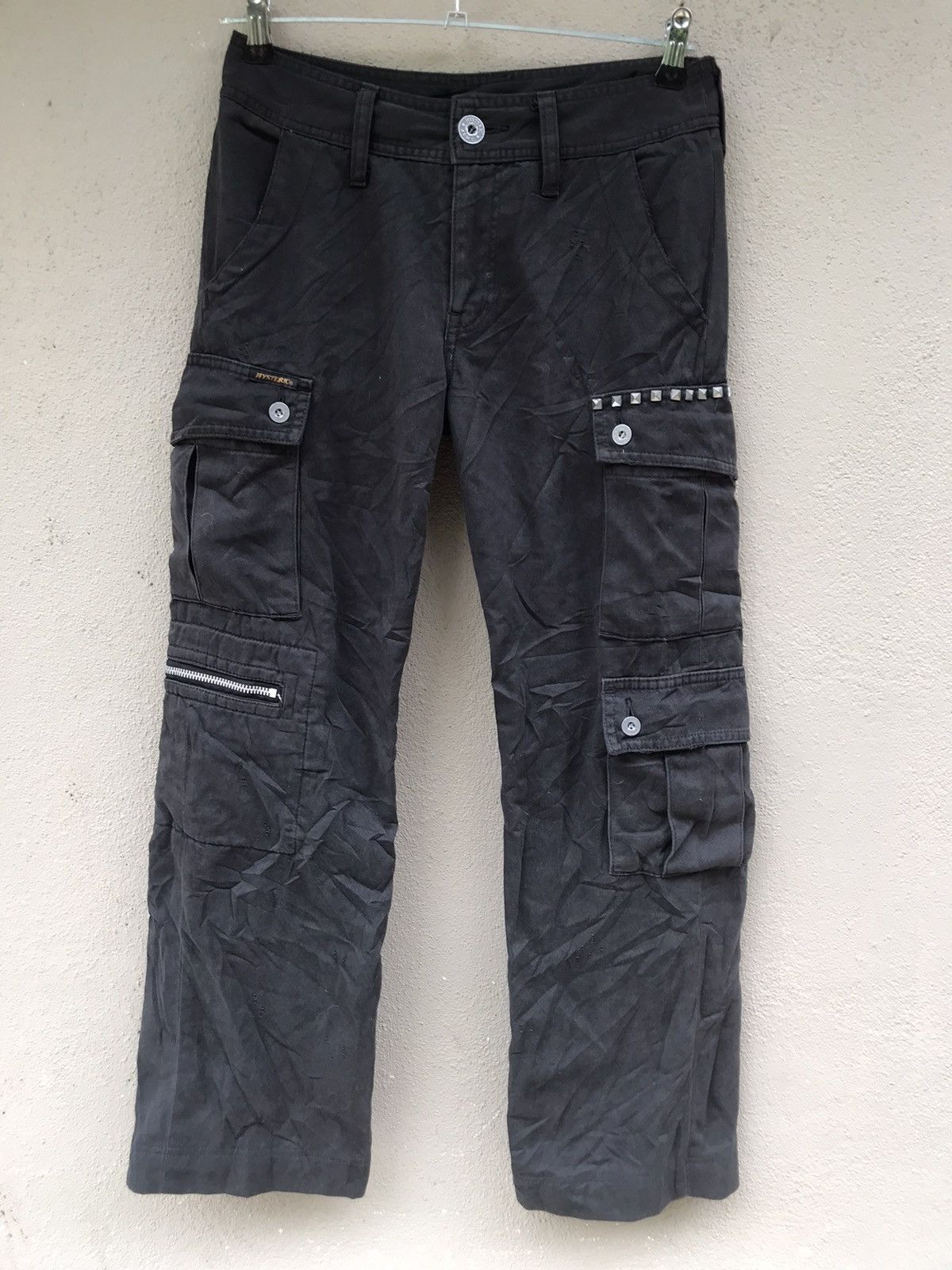 Hysteric Glamour × Seditionaries Hysteric glamour army cargo 8 pocket punk stud pants Size US 27 - 1 Thumbnail