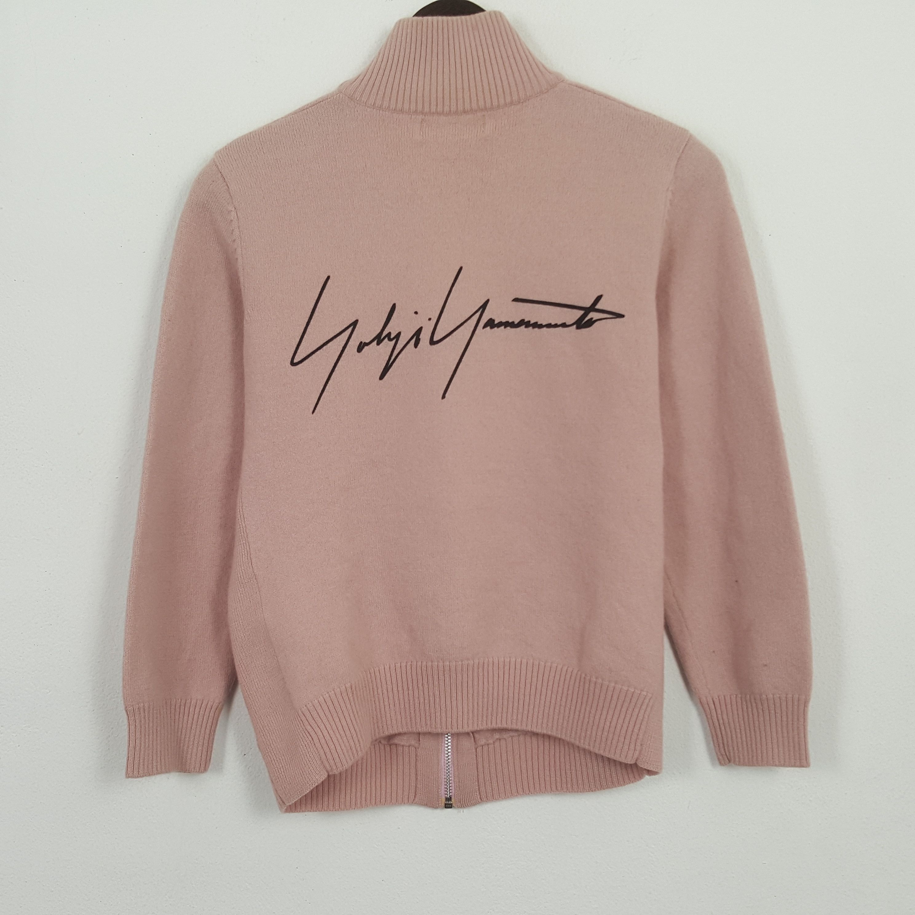 Vintage Yohji Yamamoto Custom Art Wool Sweatshirt
