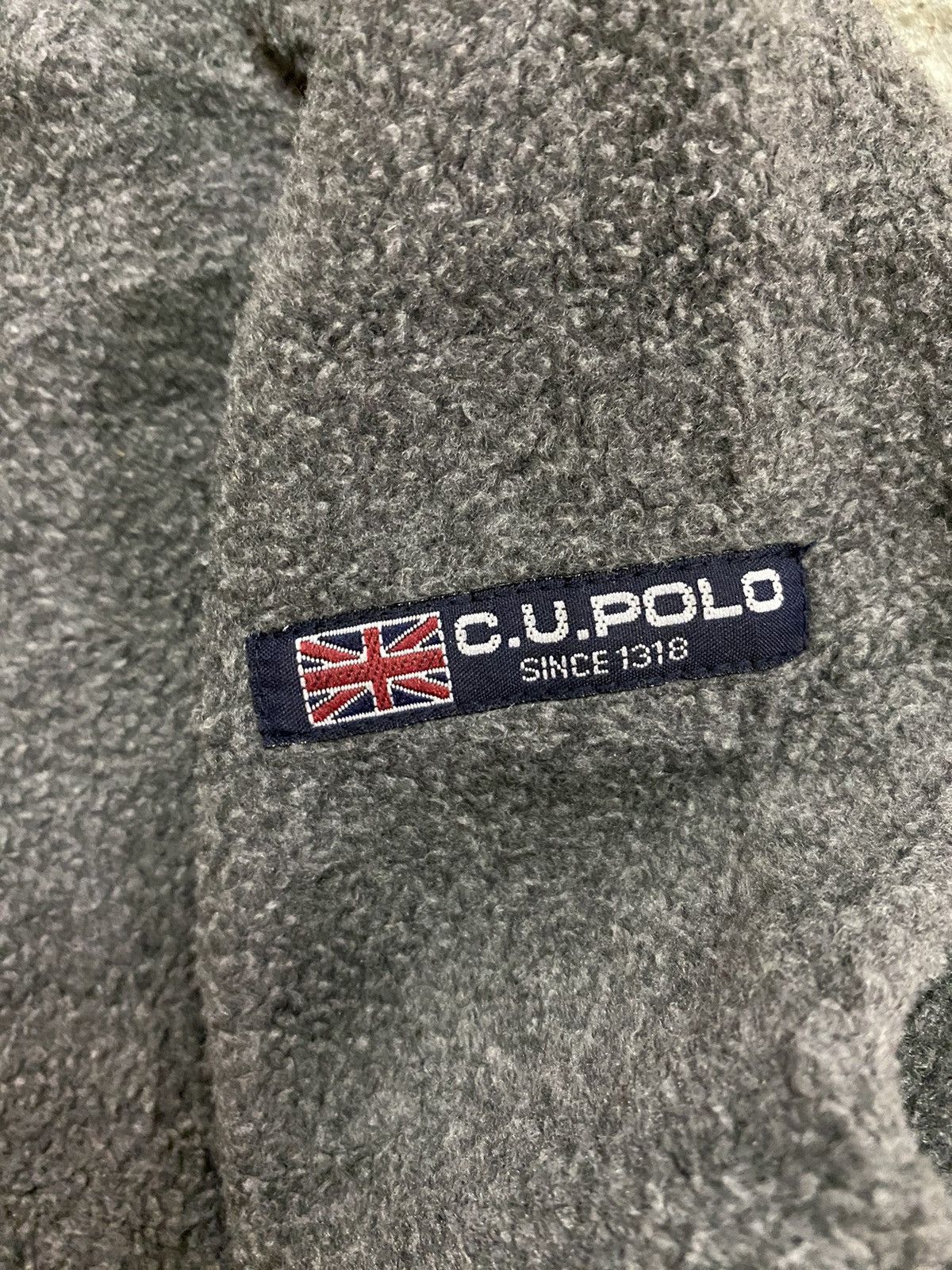 Japanese Brand × Vintage Vintage Cambridge Polo Club Sport Fleece Sweatshirt Zip Up Size US L / EU 52-54 / 3 - 7 Thumbnail