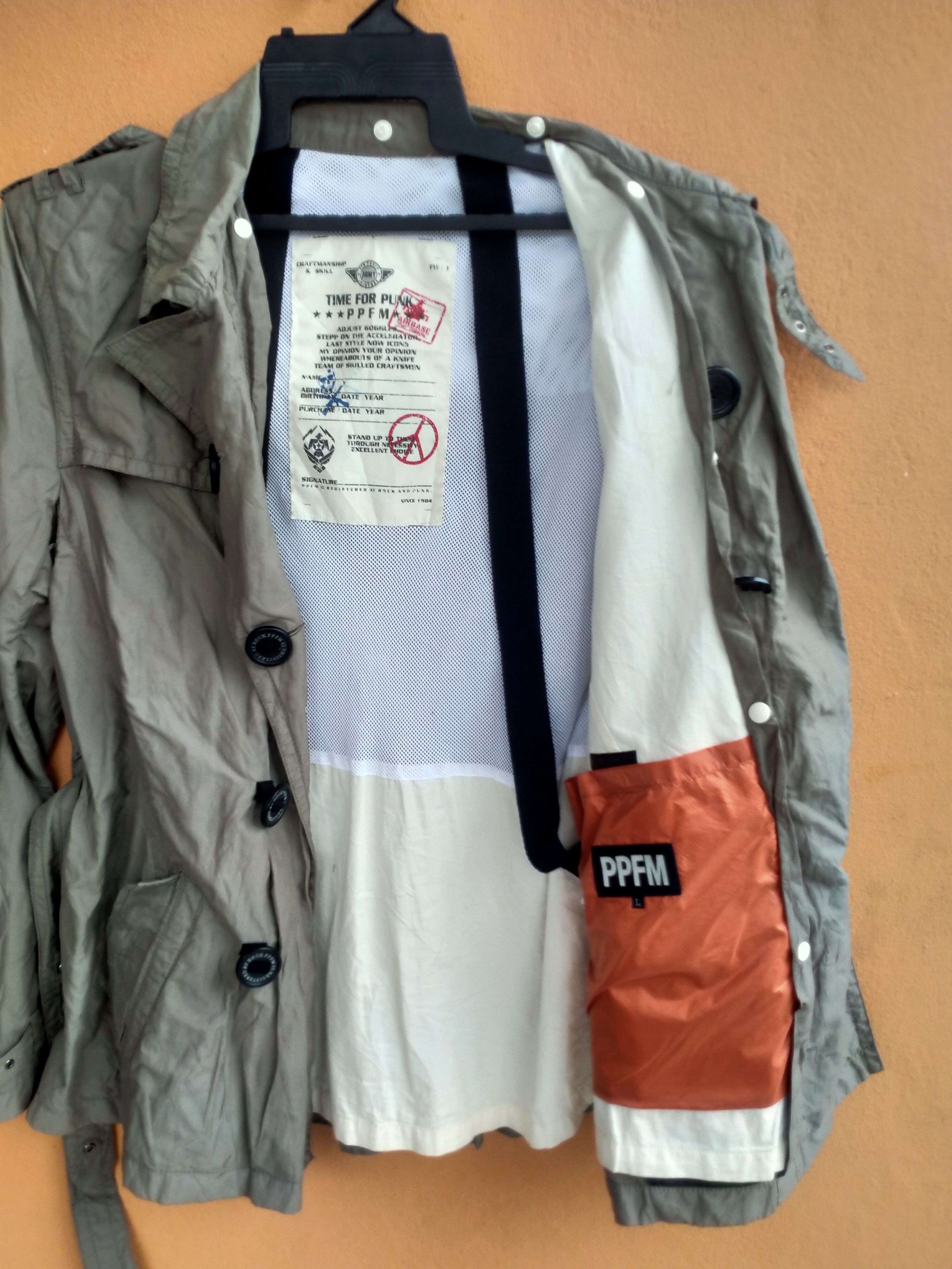 Japanese Brand × PPFM PPFM TIME FOR PUNK LIGHT JACKET Size US M / EU 48-50 / 2 - 4 Thumbnail
