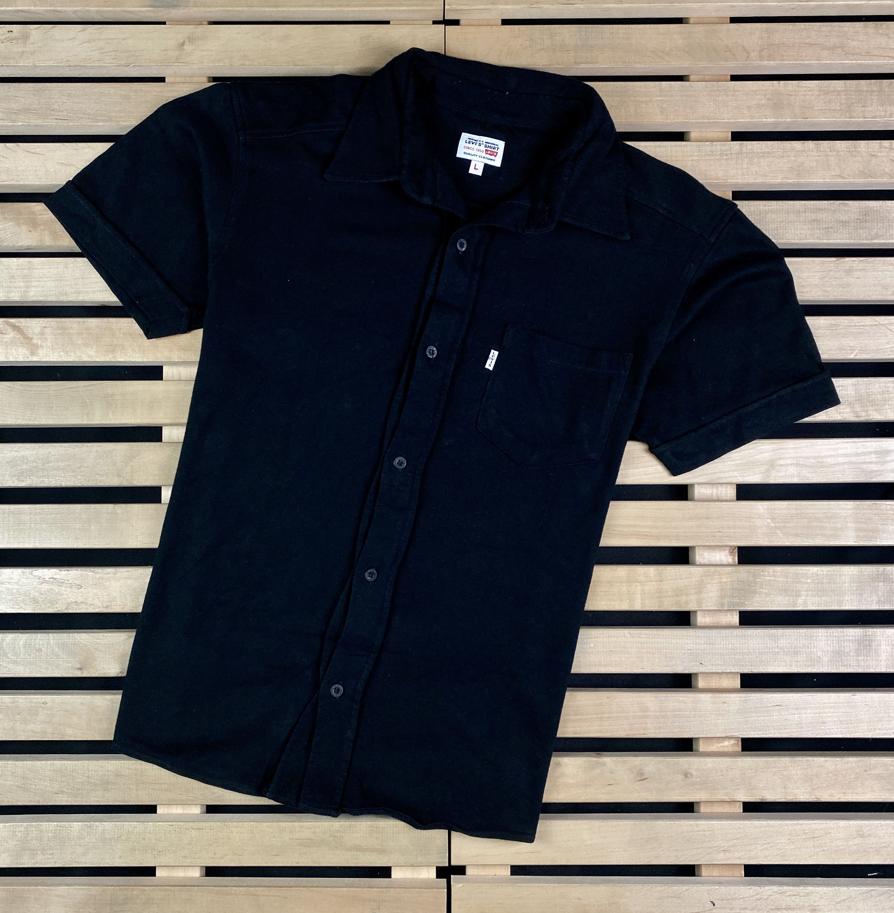 Levi's × Levi's Vintage Clothing × Vintage Men’s Polo T-Shirt Levi’s Vintage Size L Size US L / EU 52-54 / 3 - 1 Thumbnail