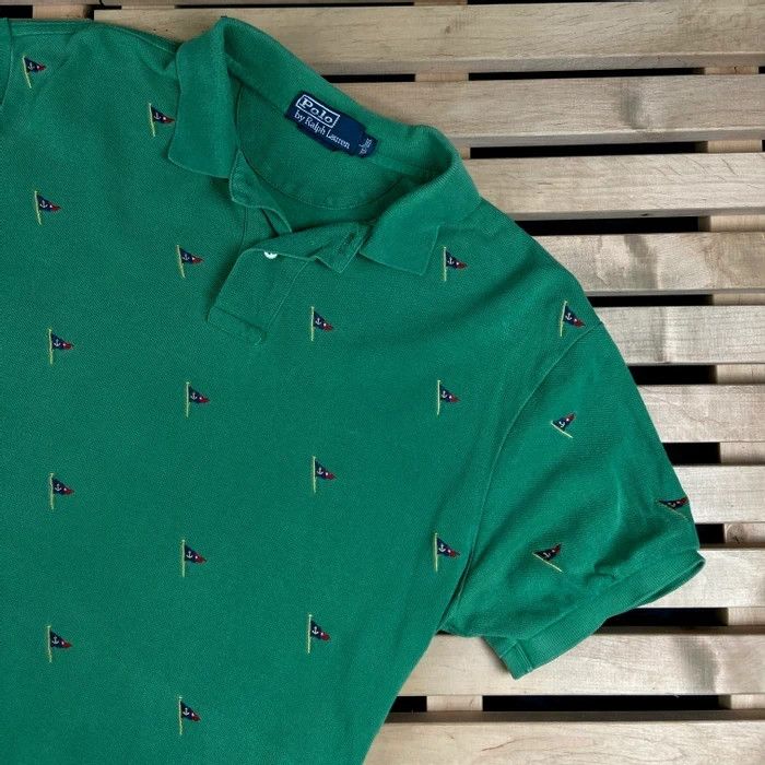 Polo Ralph Lauren × Ralph Lauren × Vintage Mens Polo T Shirt Polo Ralph Lauren Vintage SIze L Size US L / EU 52-54 / 3 - 2 Thumbnail
