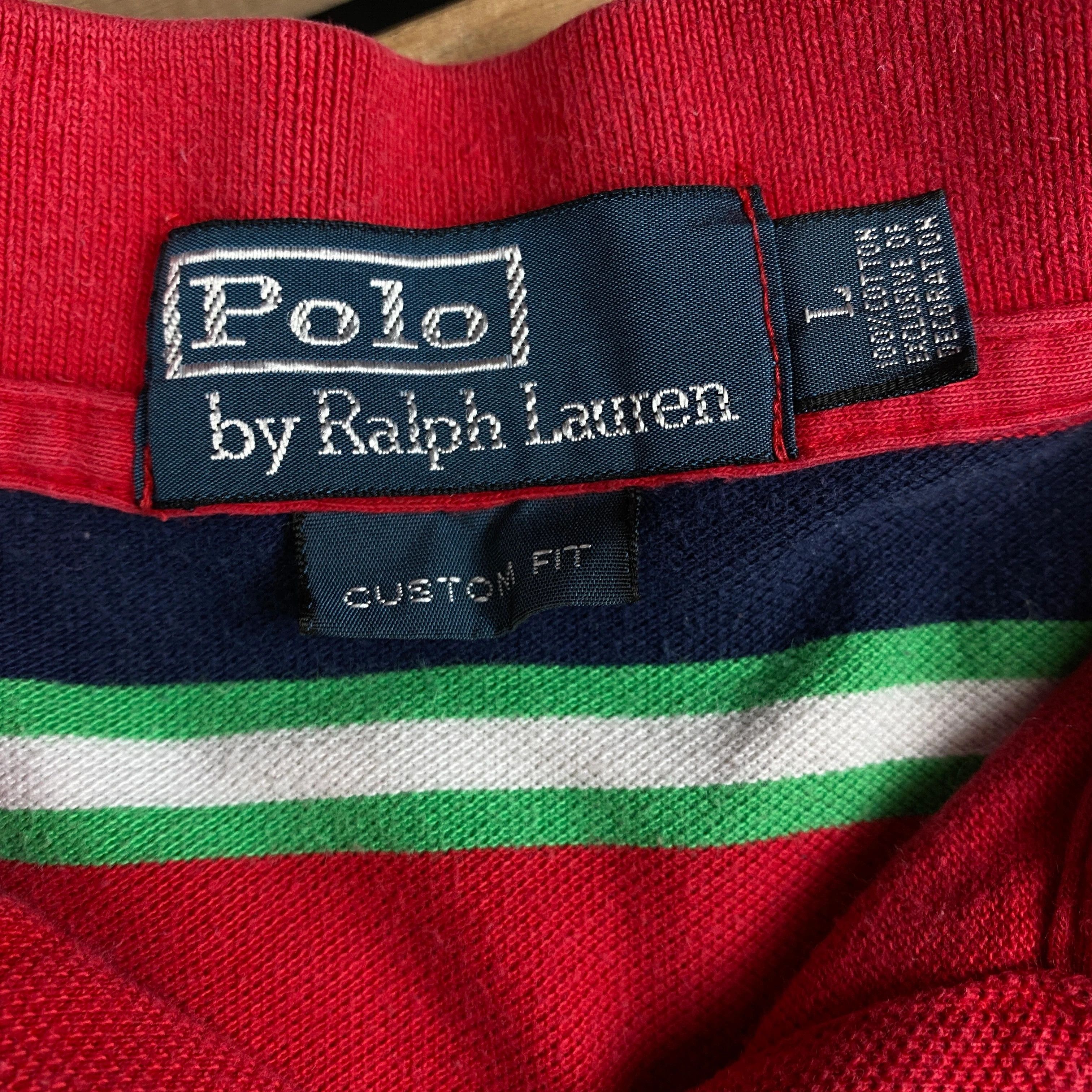 Polo Ralph Lauren × Ralph Lauren × Vintage Mens Polo T Shirt Ralph Lauren Vintage Size L Size US L / EU 52-54 / 3 - 4 Thumbnail