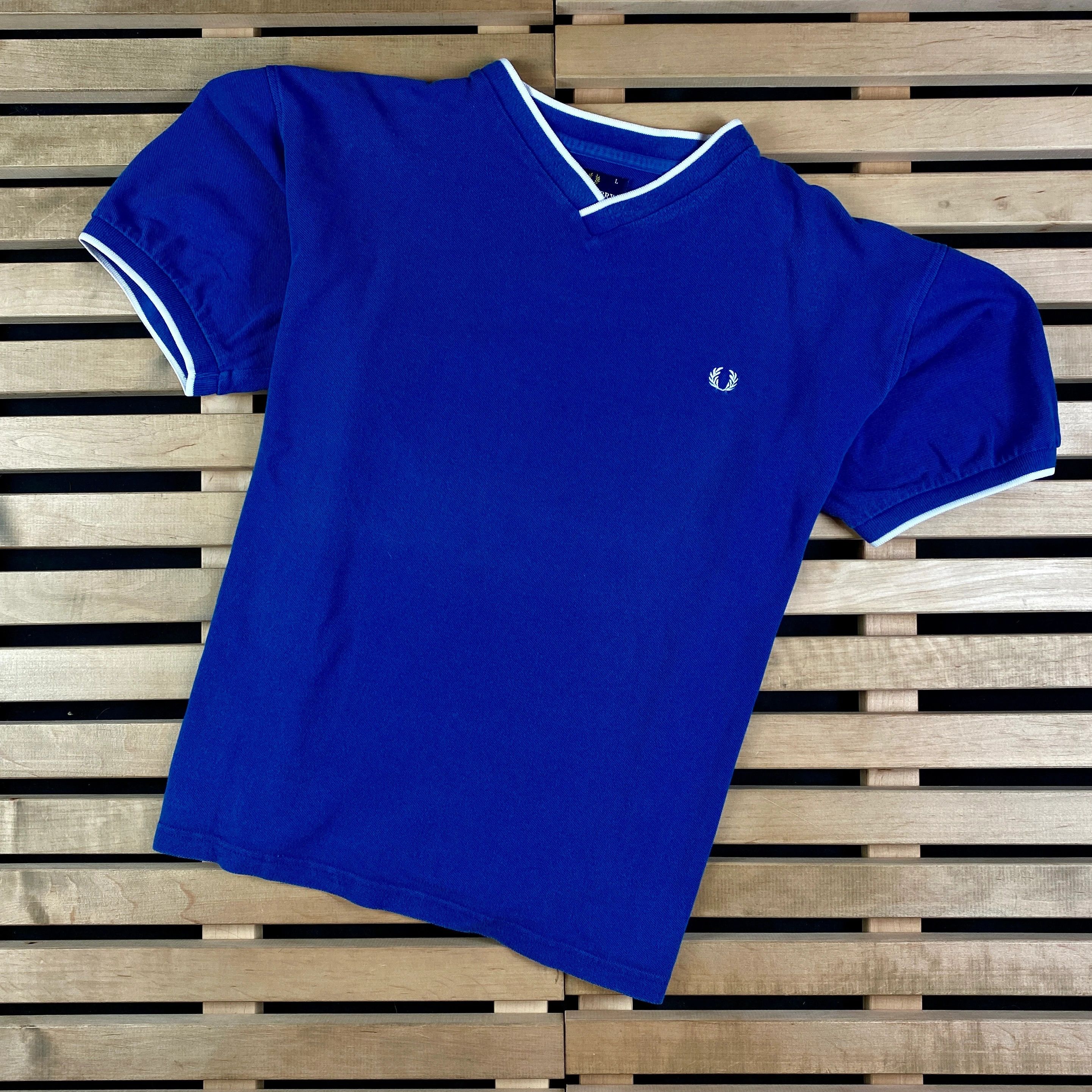 Fred Perry × Vintage Mens Polo T Shirt Fred Perry Vintage Size L Size US L / EU 52-54 / 3 - 1 Thumbnail