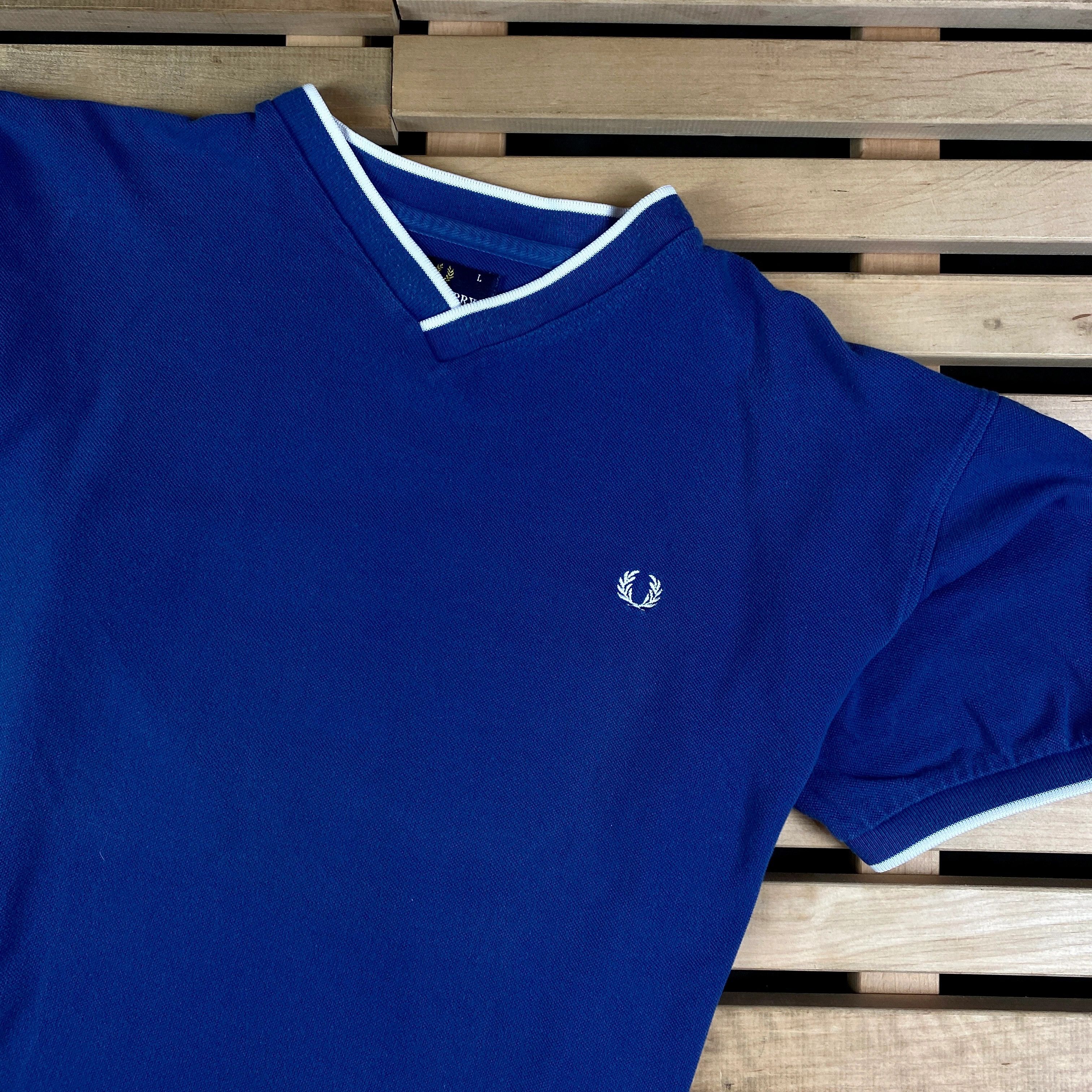 Fred Perry × Vintage Mens Polo T Shirt Fred Perry Vintage Size L Size US L / EU 52-54 / 3 - 2 Thumbnail