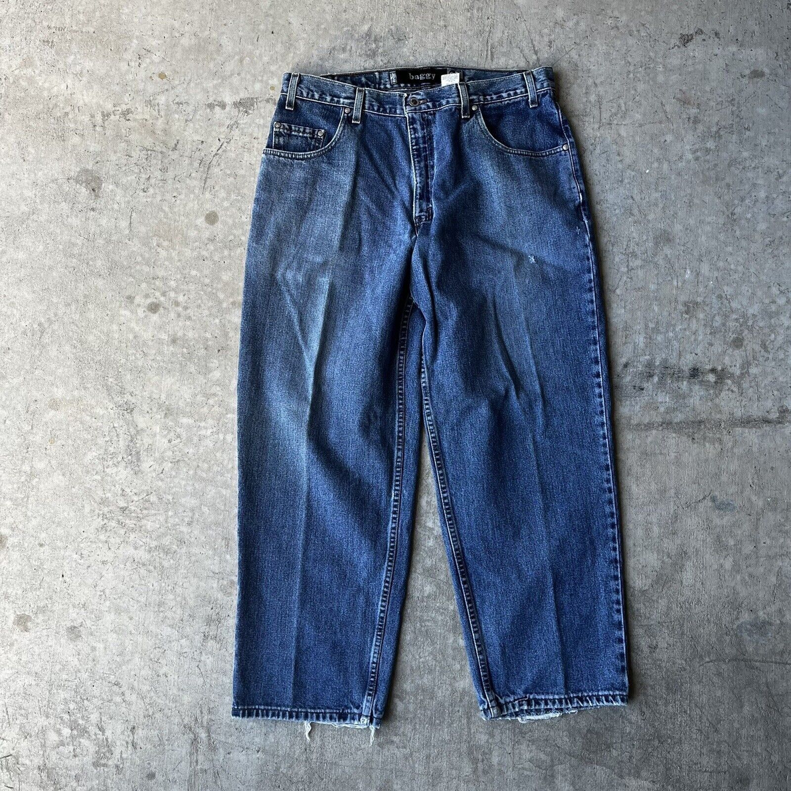 Levi's SILVER TAB BAGGY tapered denim pants for men, W36 equivalent, vintage /evb008084