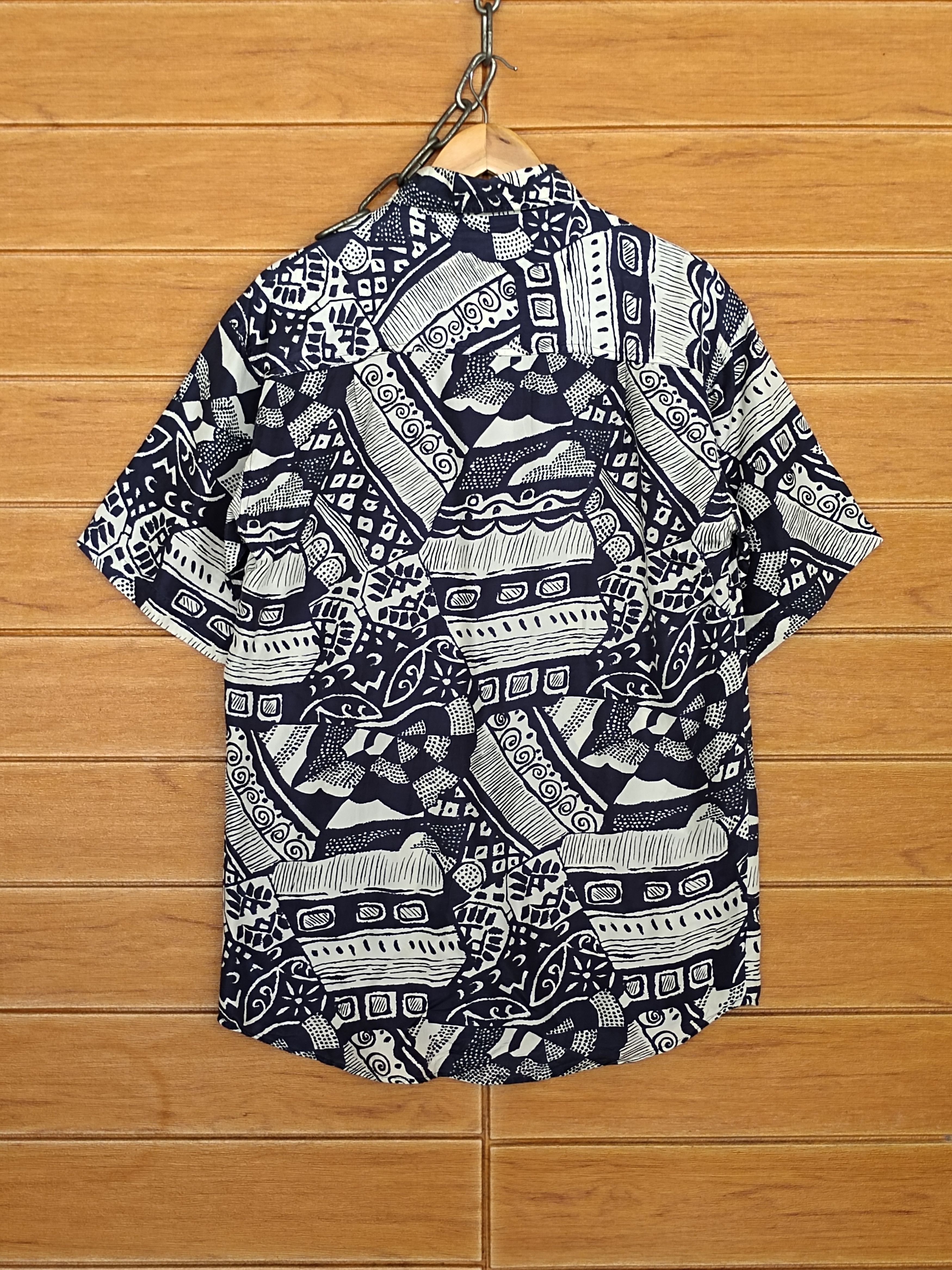 Giorgio Fiorelli Vintage 90s Fiorelle Rubino Art Silk Button Up Shirt Size US S / EU 44-46 / 1 - 8 Thumbnail