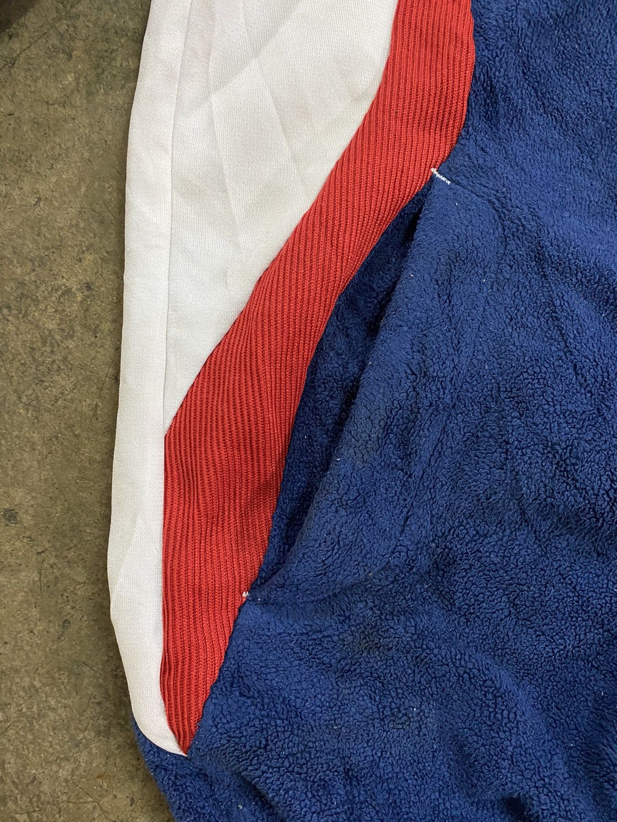 Descente × Designer Descente Fleece Sweatshirt Half Zipper Colourway France Size US XL / EU 56 / 4 - 8 Thumbnail