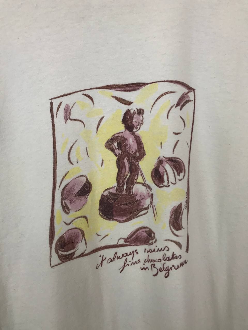 Hanes Art vintage Hanes tee Size US XL / EU 56 / 4 - 3 Thumbnail