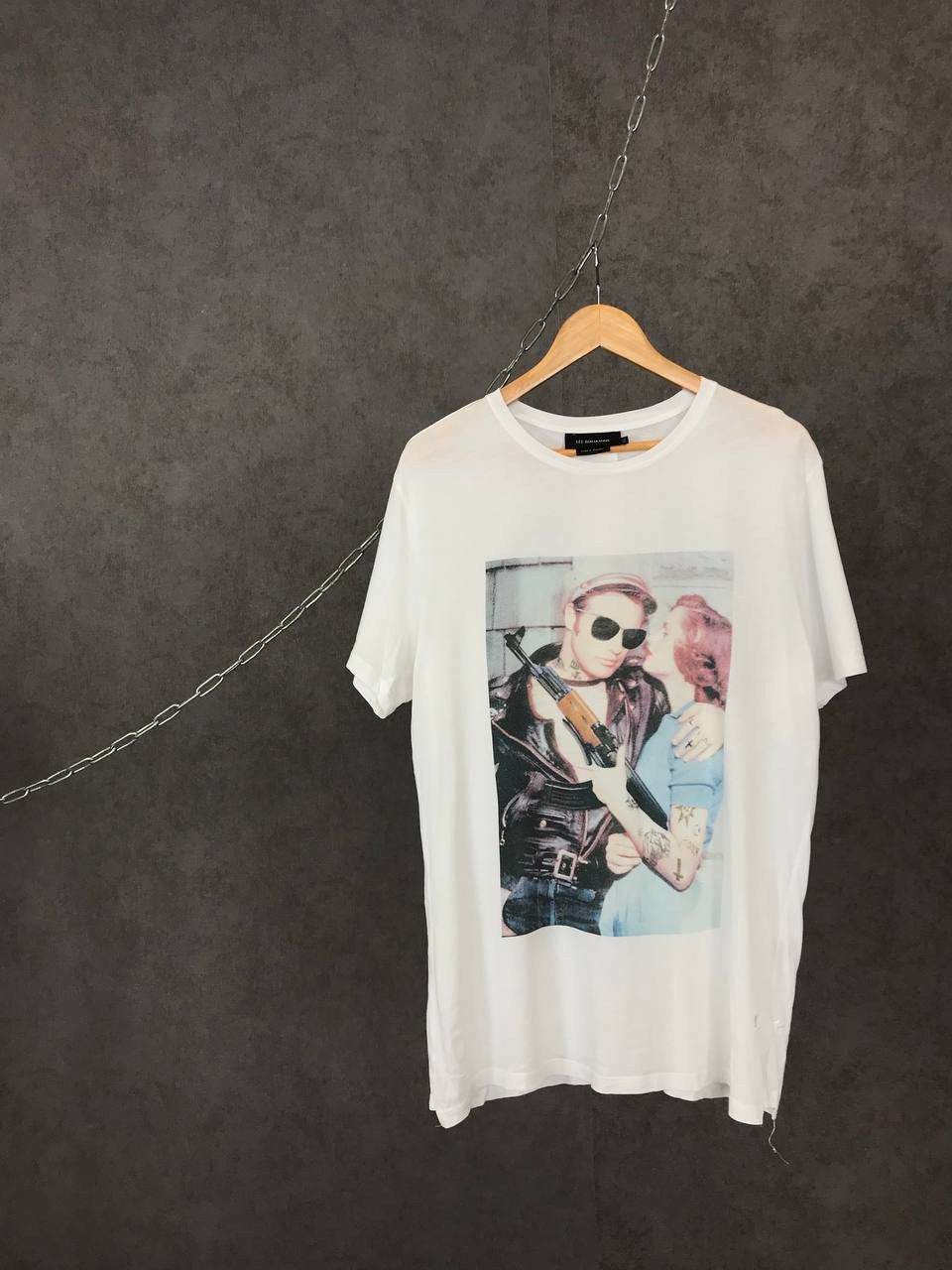 Les Benjamins Les Benjamins designer art tee Size US L / EU 52-54 / 3 - 1 Thumbnail