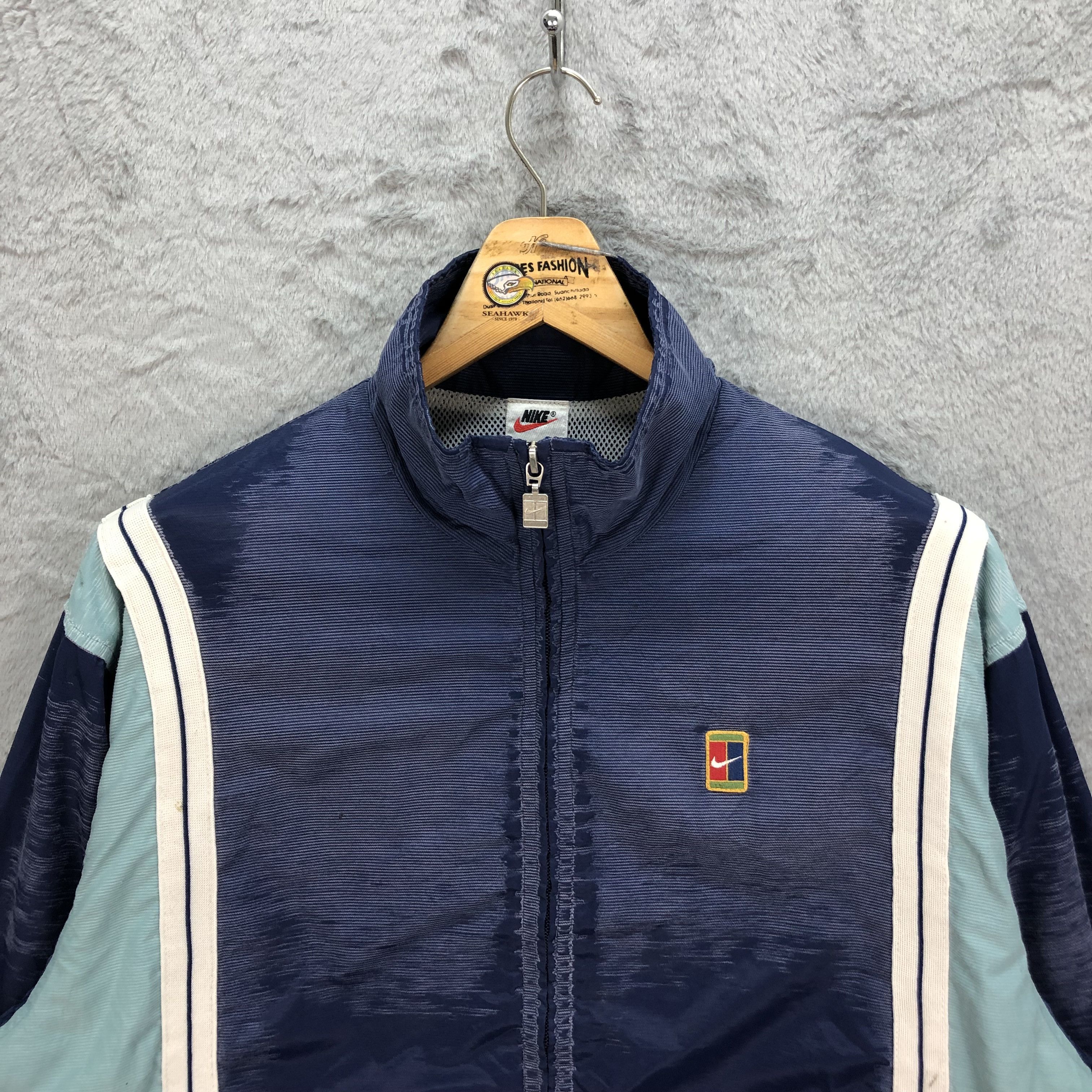 Nike TRASHED🔥 NIKE COURT JACKET #5217-180 Size US M / EU 48-50 / 2 - 2 Thumbnail