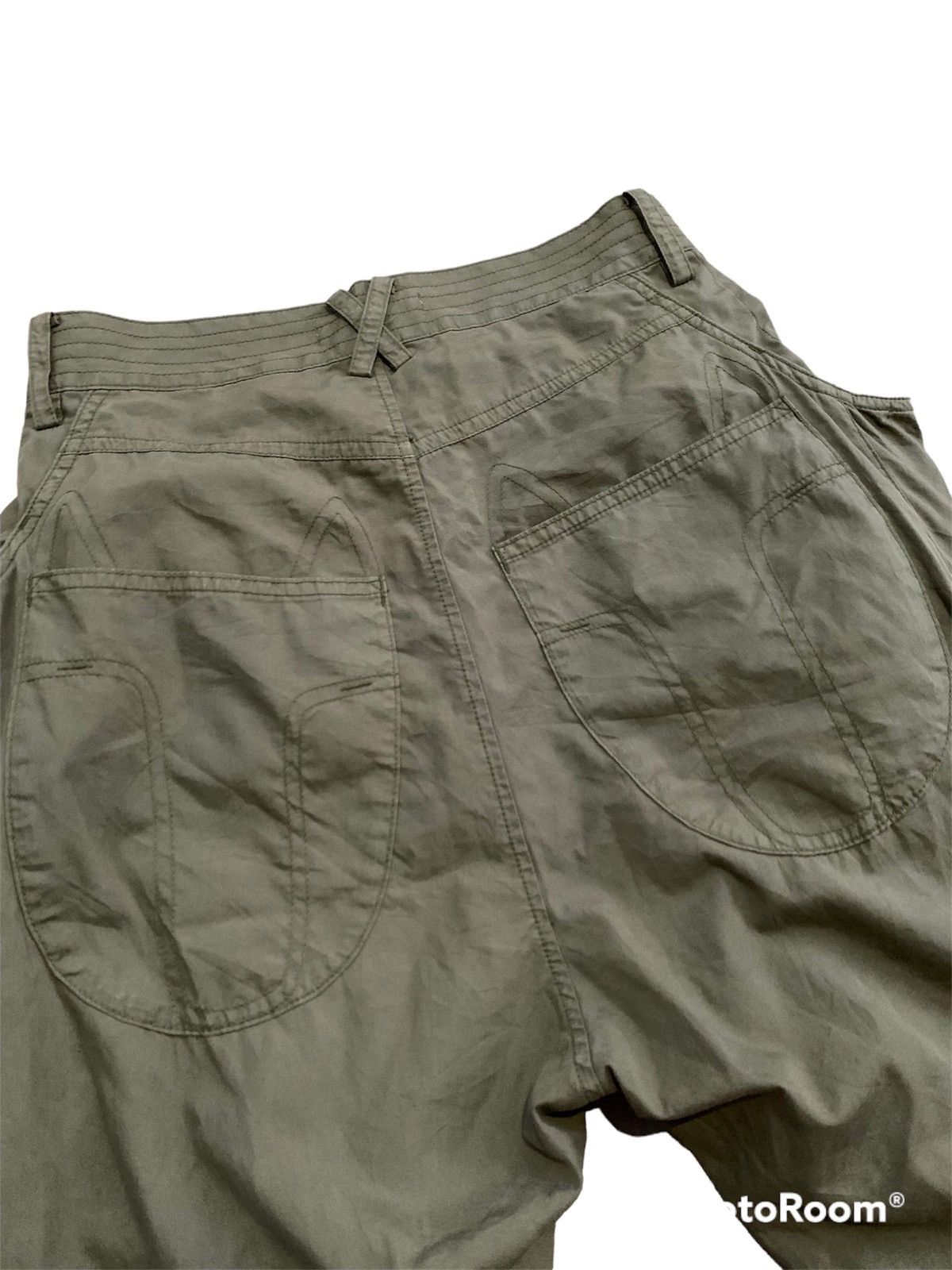 Issey Miyake Vtg Issey Miyake Tsumori Chisato Cropped Pants Size US 29 - 3 Thumbnail