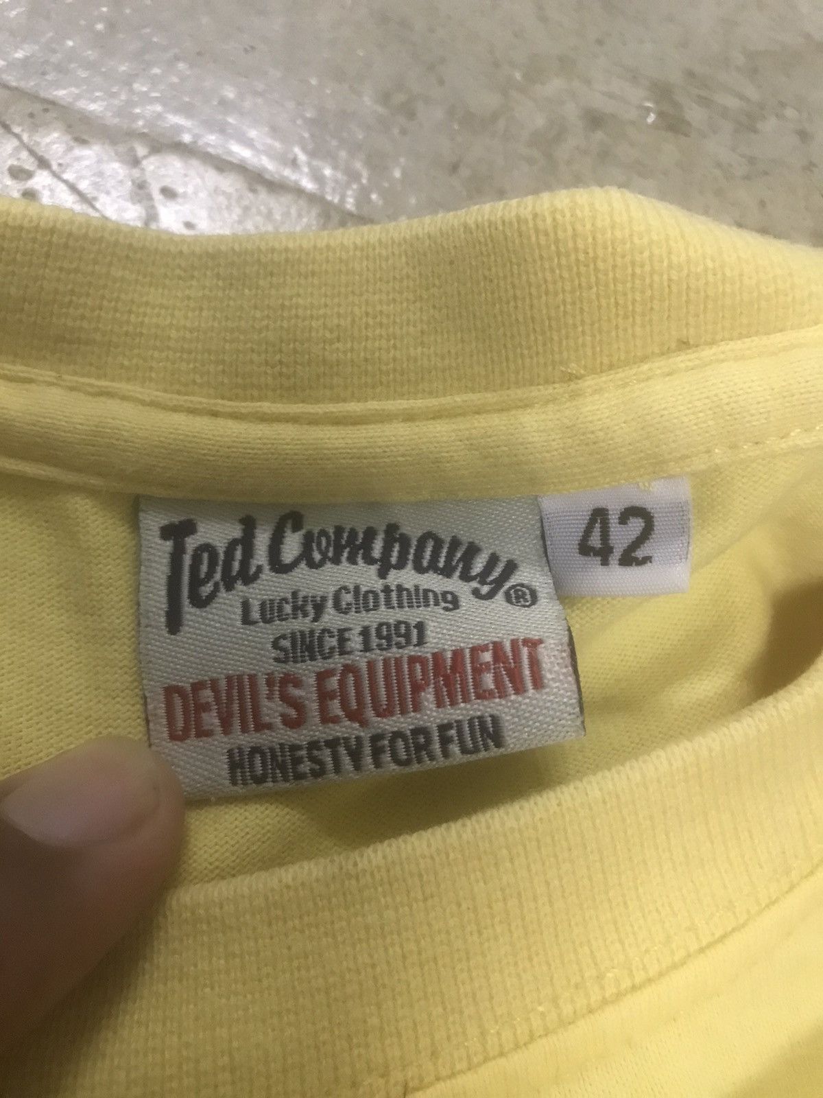 Tedman T SHIRT TEDMAN’S Size US S / EU 44-46 / 1 - 4 Thumbnail
